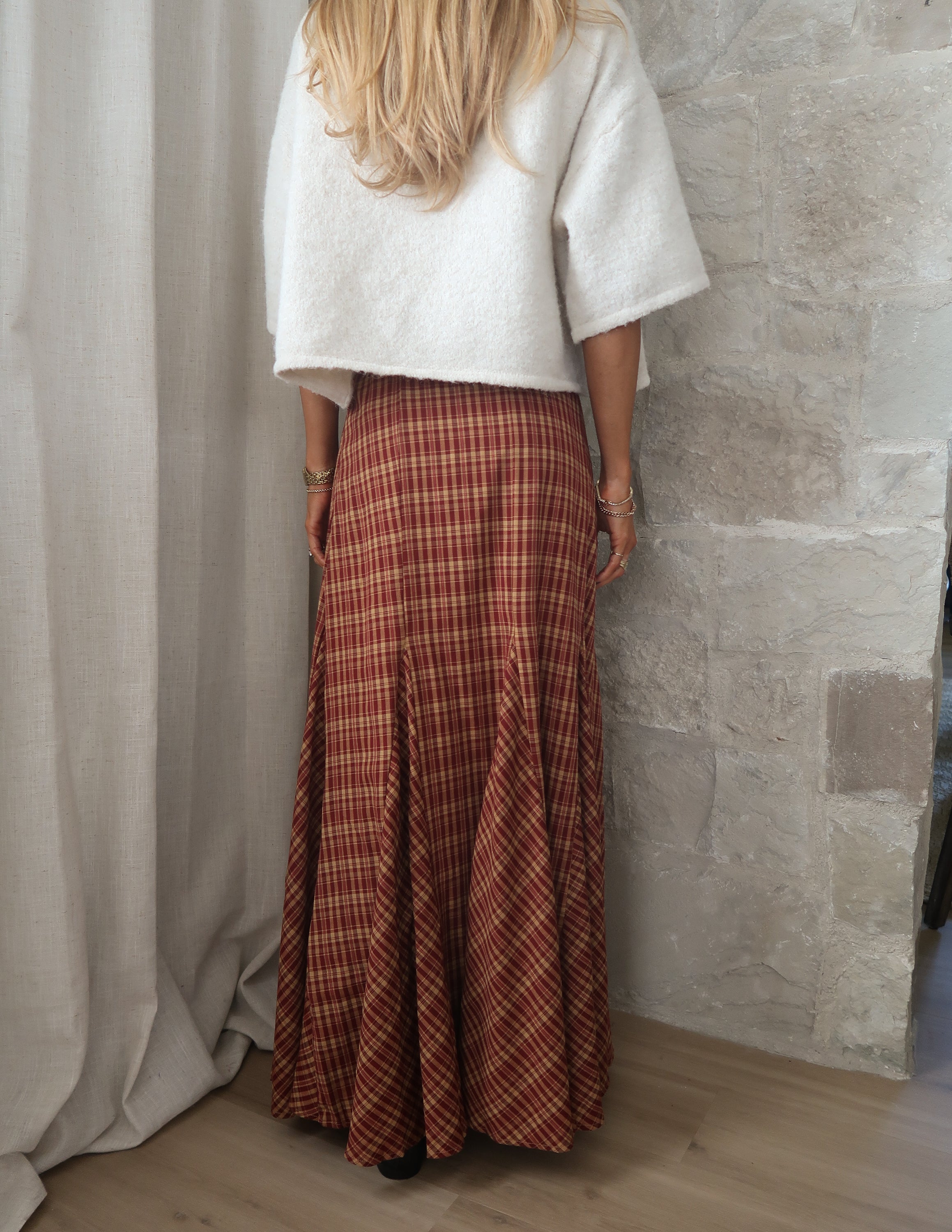 Eloise Plaid Skirt