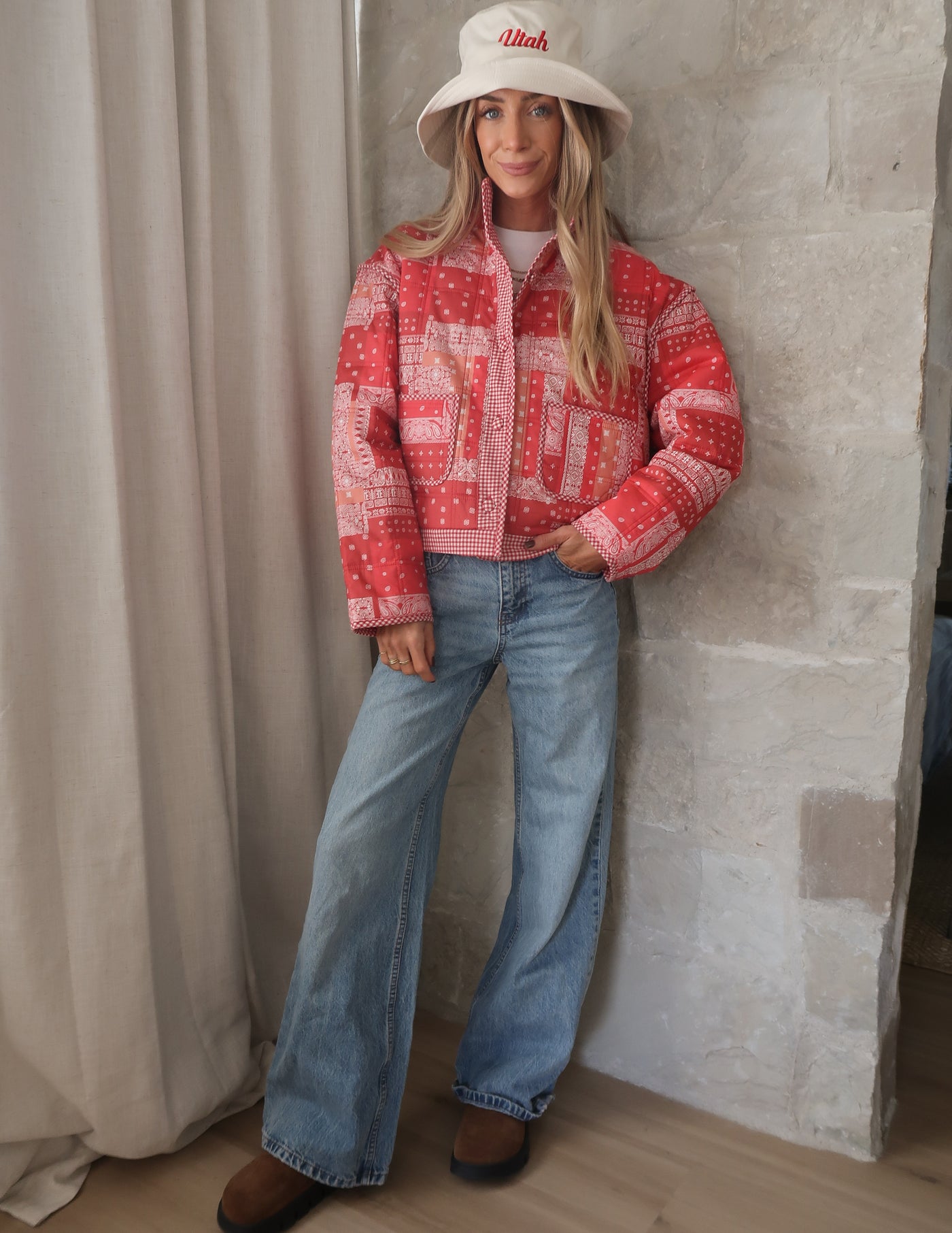 Paloma Bandana Quilted Jacket