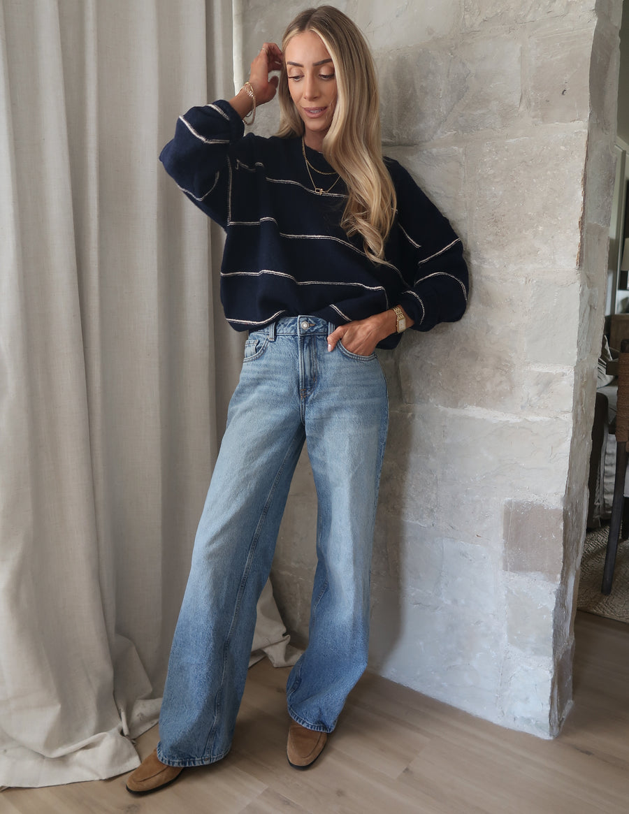 Weekender Striped Sweater