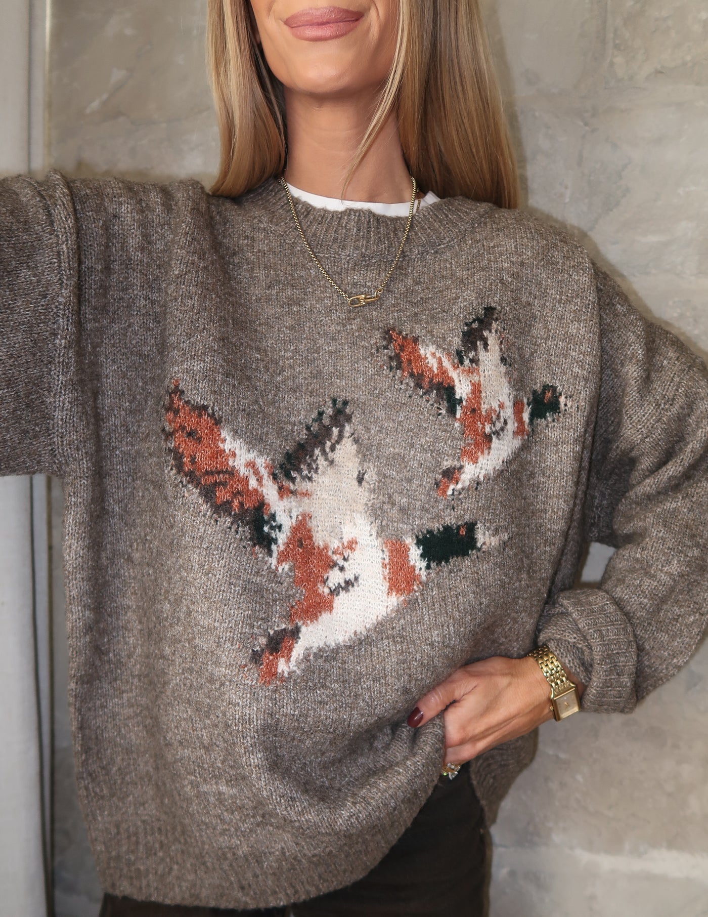 Flight Path Knit Sweater
