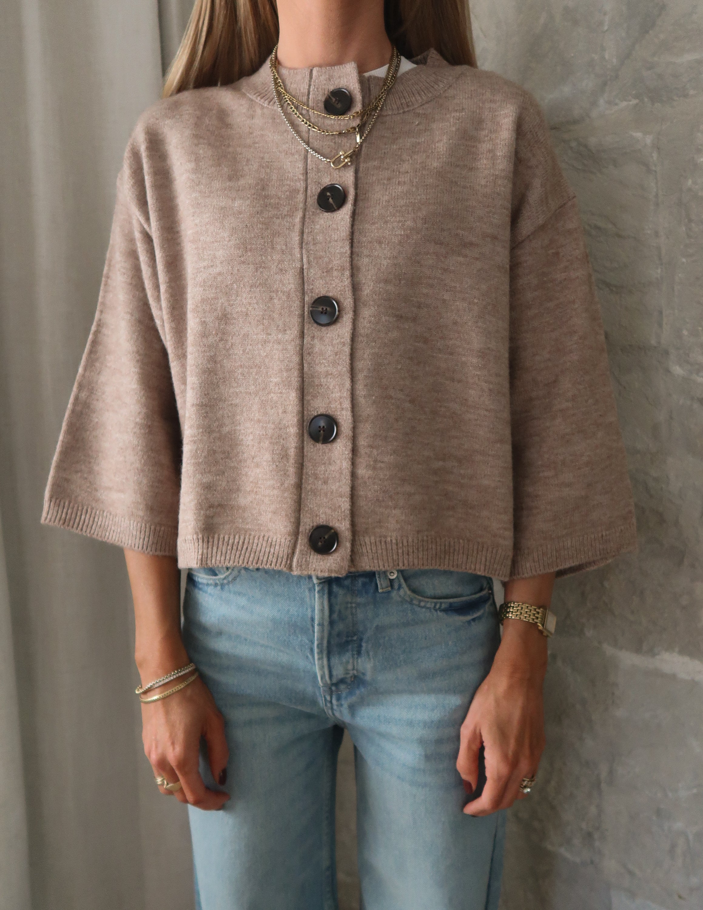 Arden Short Sleeve Cardigan