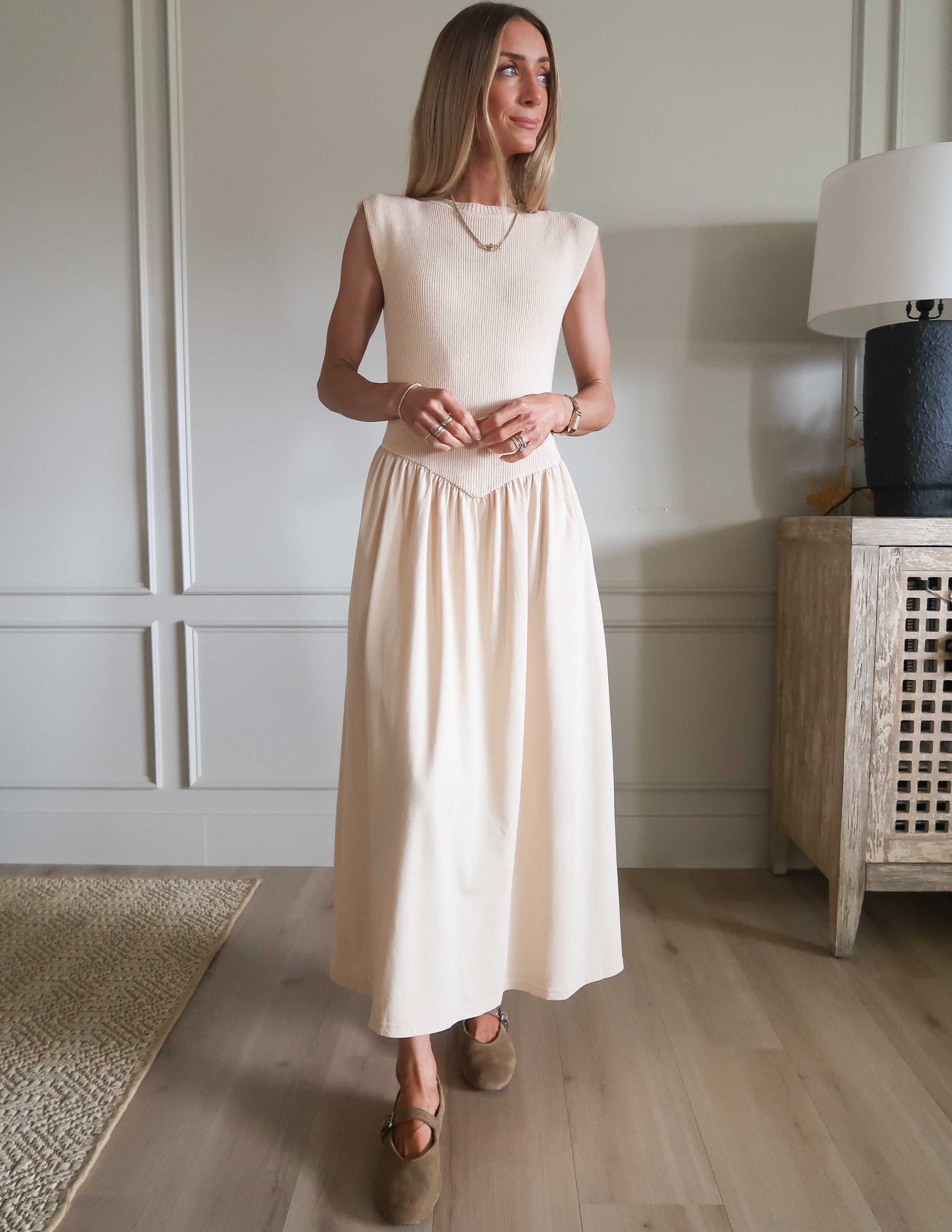 Jones Pleated Dress