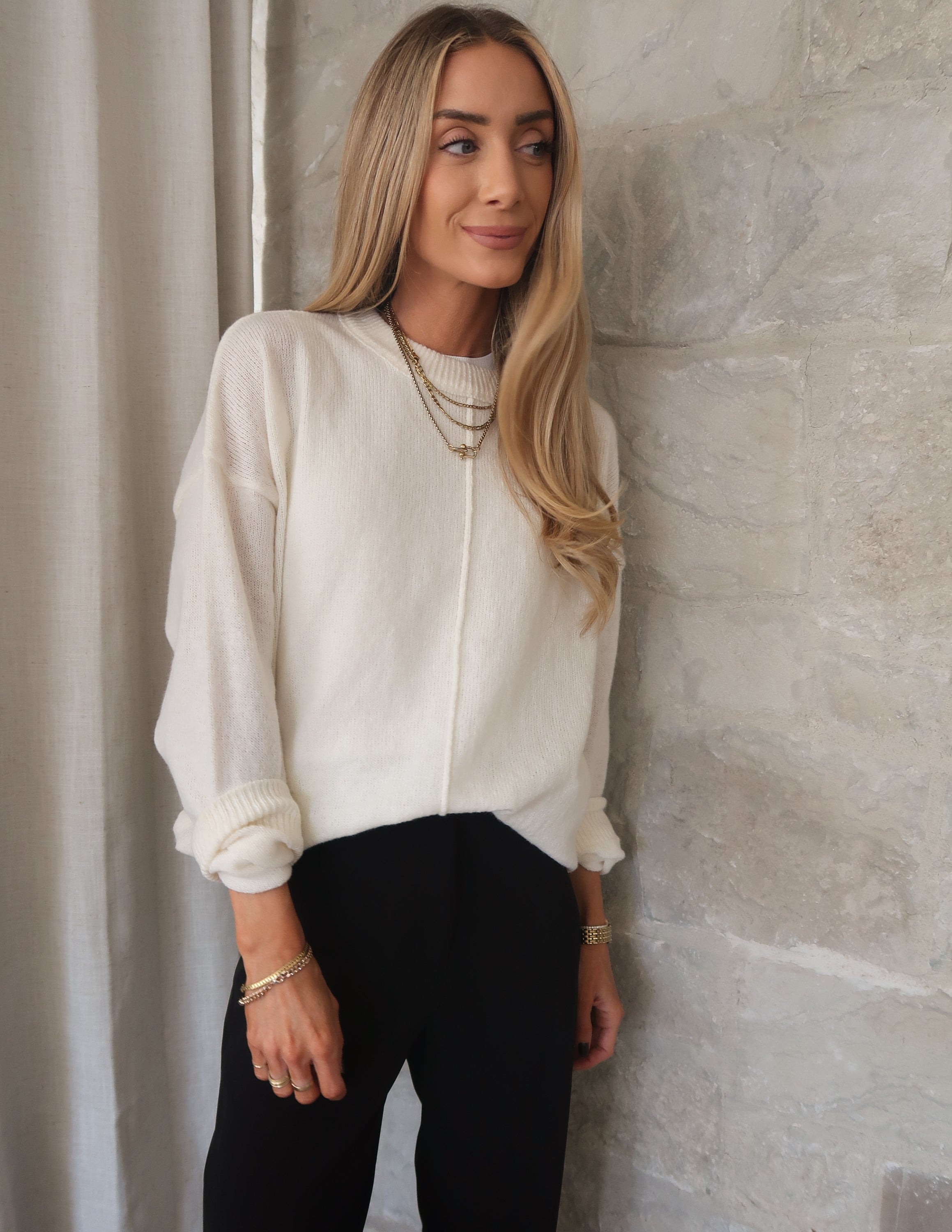 Adeline Crew Neck Sweater