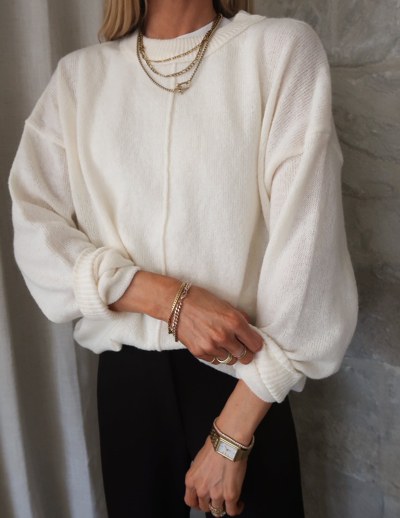 Adeline Crew Neck Sweater