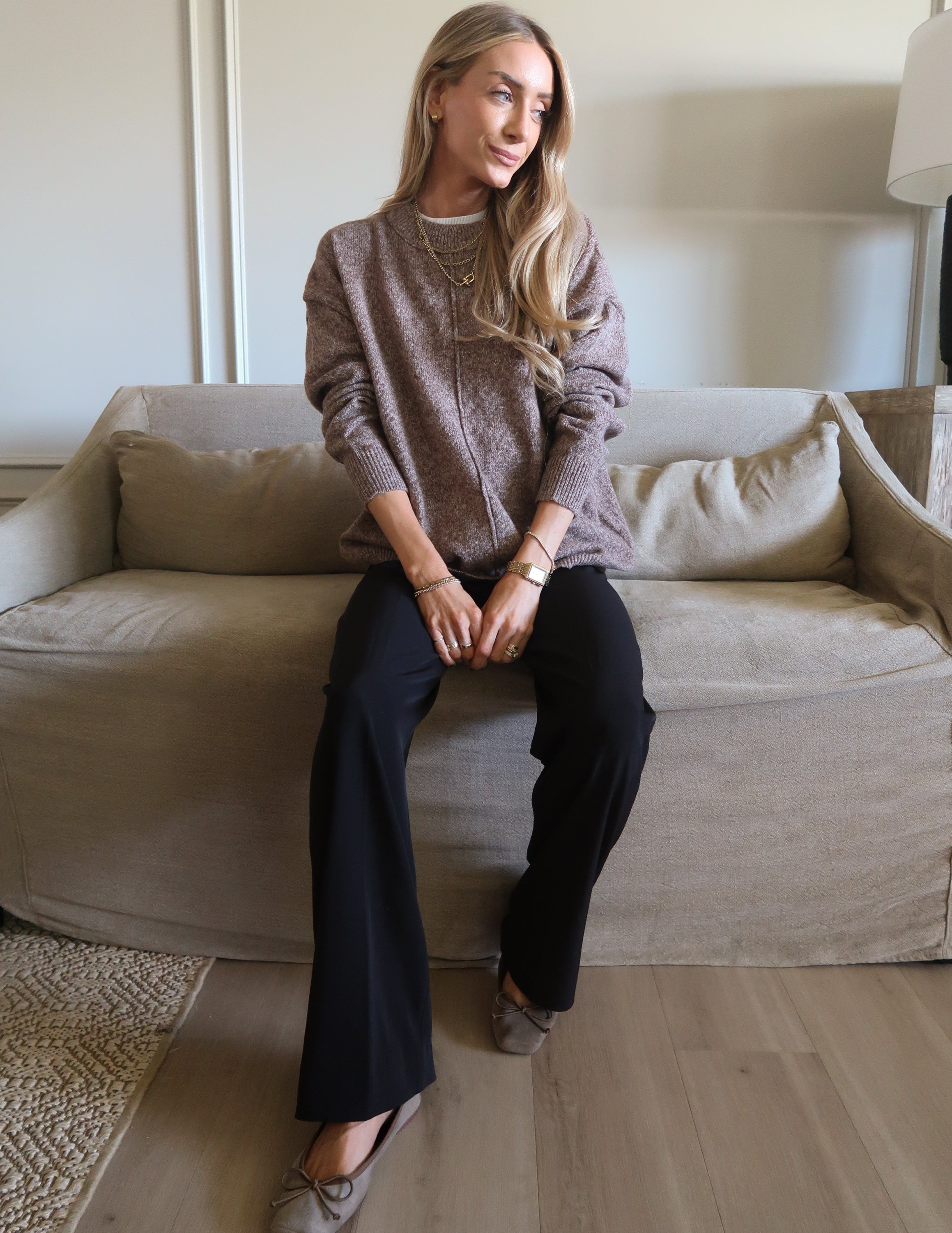 Adeline Crew Neck Sweater