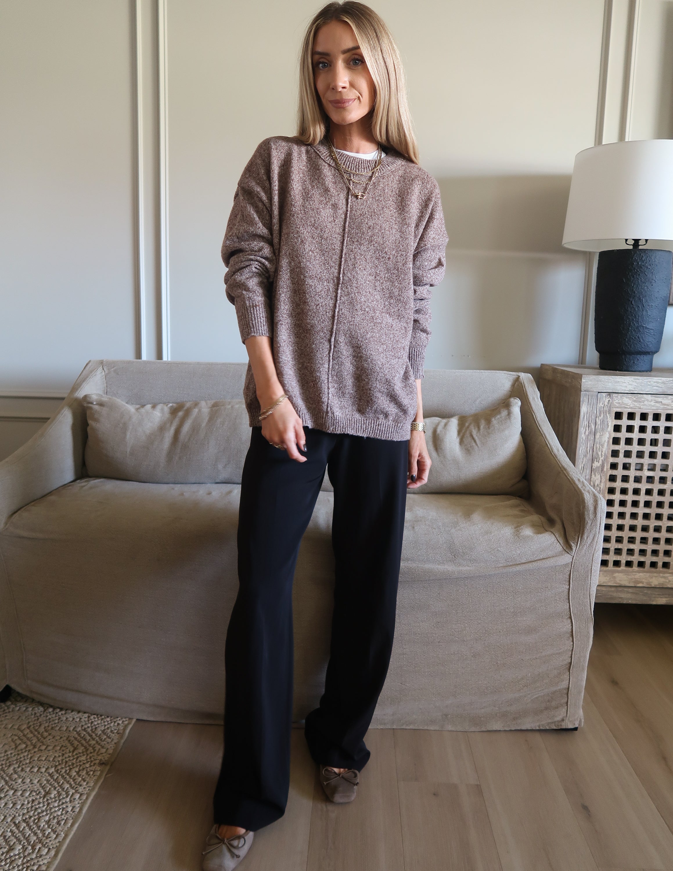 Adeline Crew Neck Sweater