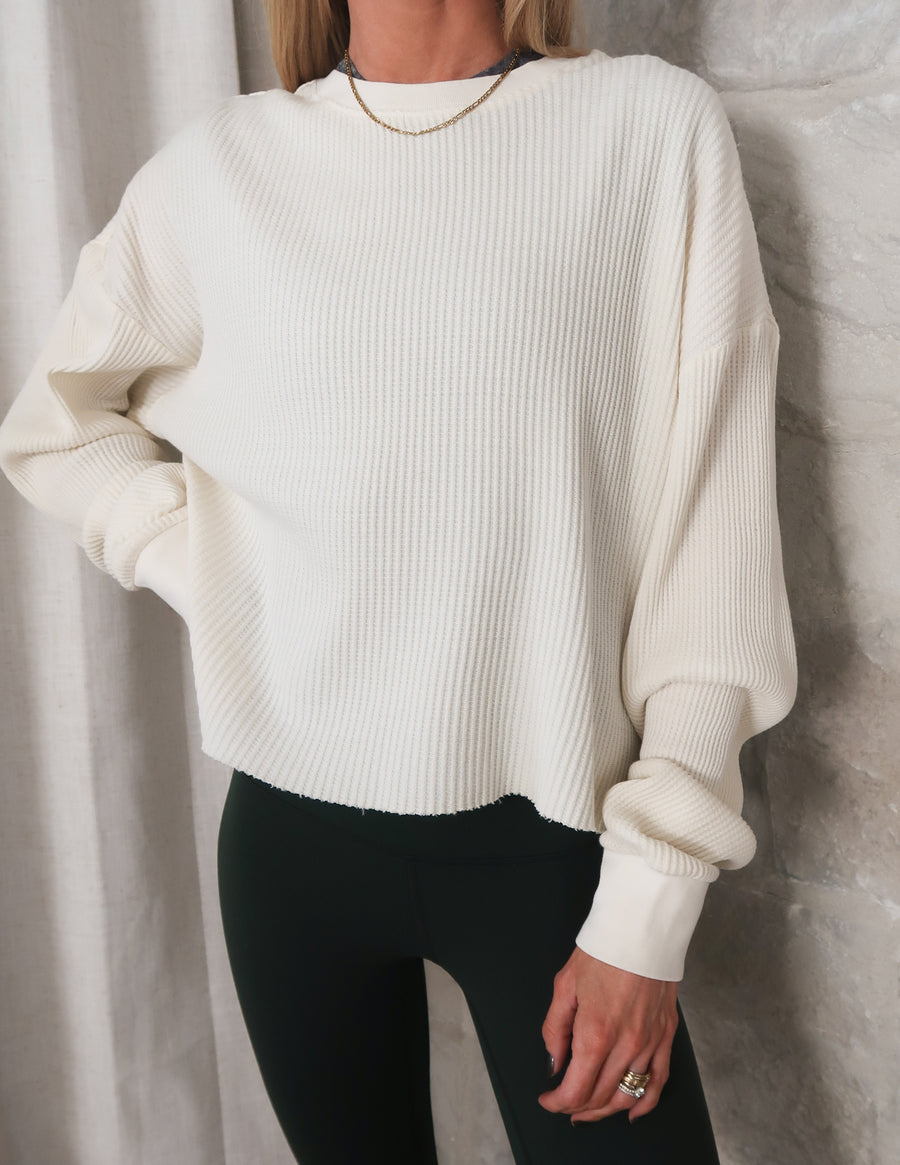 Kami Waffle Knit Top