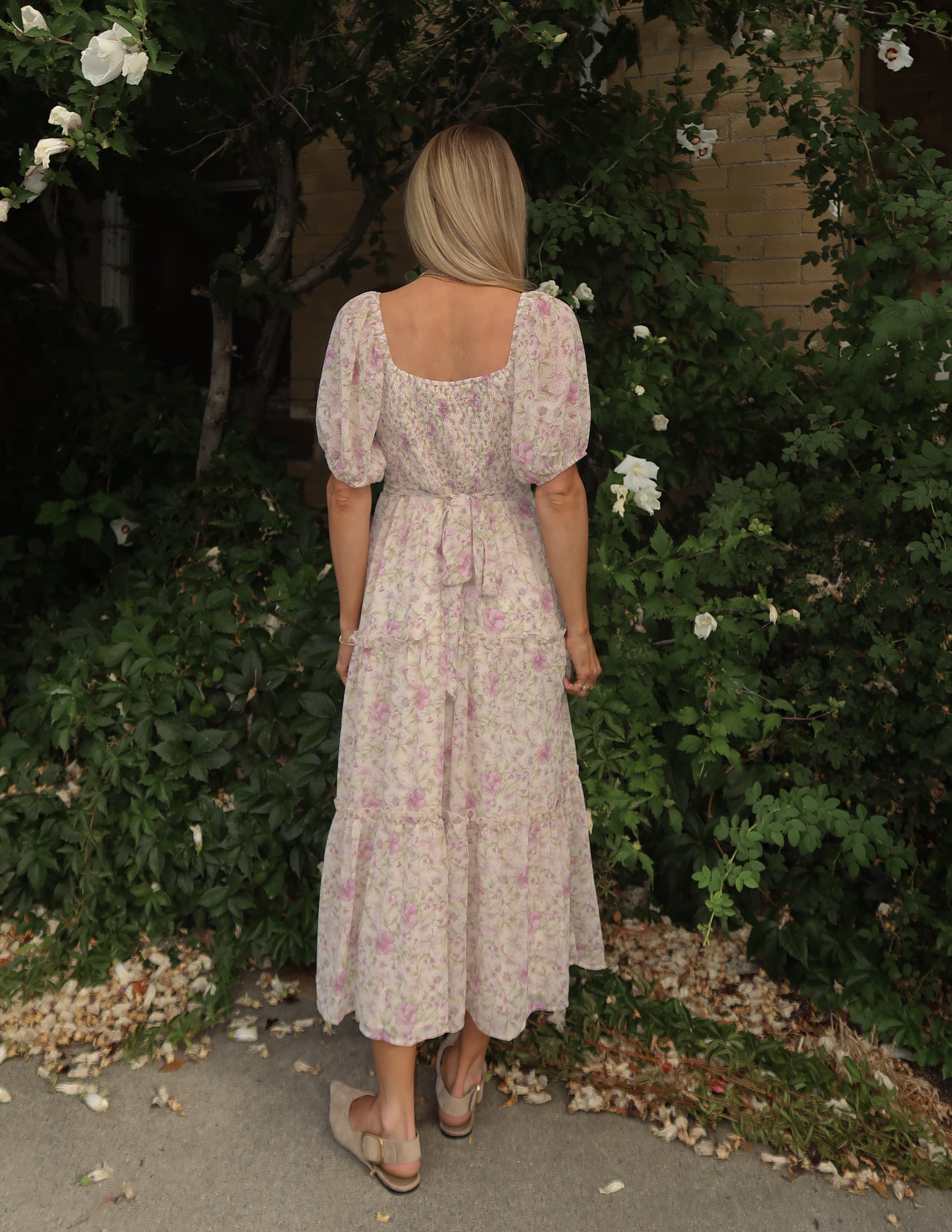 Blush Daydream Floral Dress