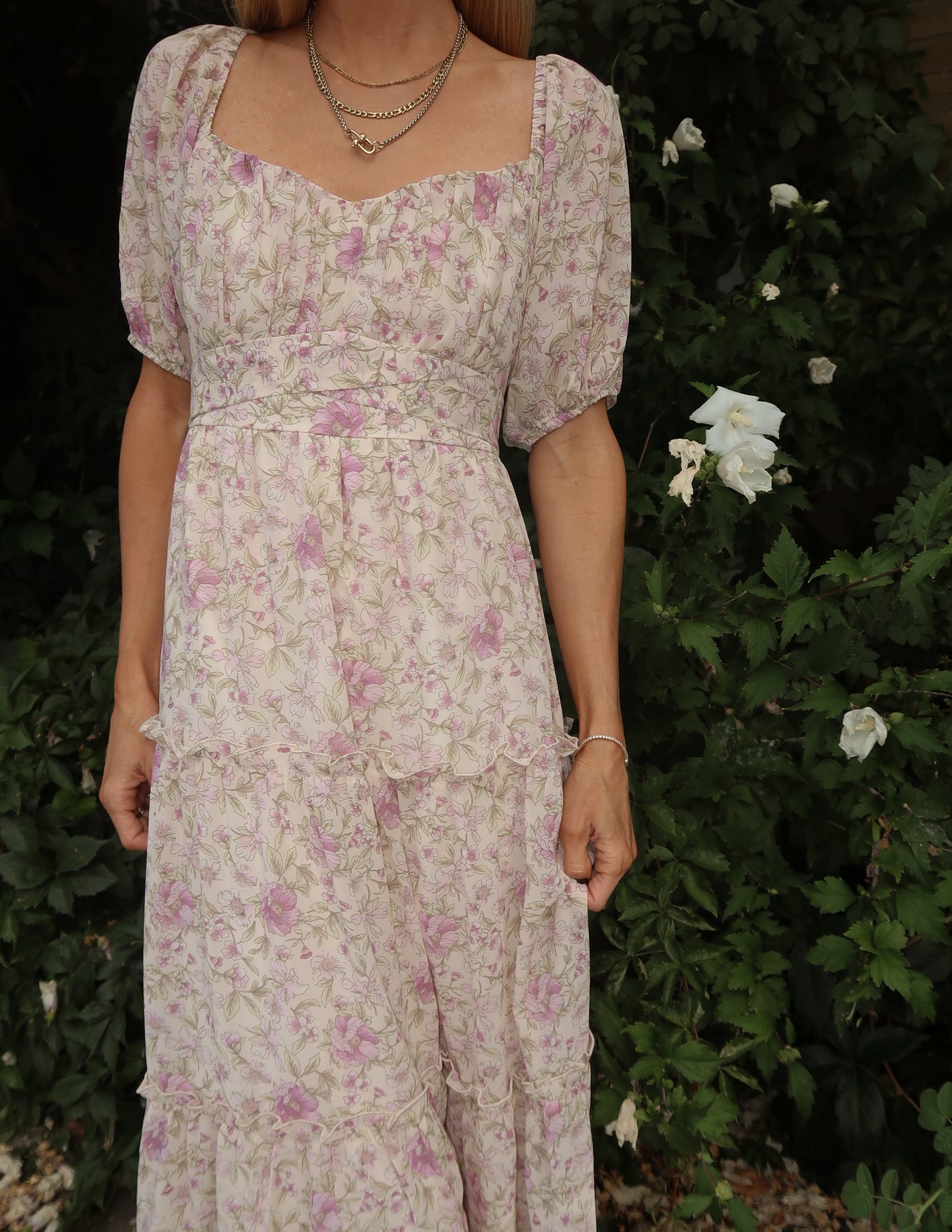 Blush Daydream Floral Dress