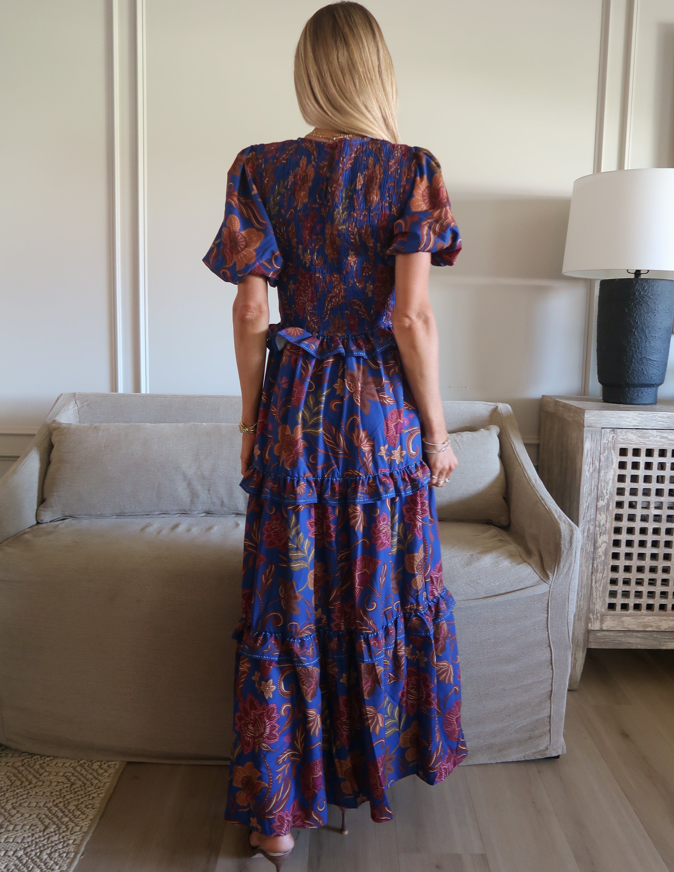 Midnight Orchard Dress