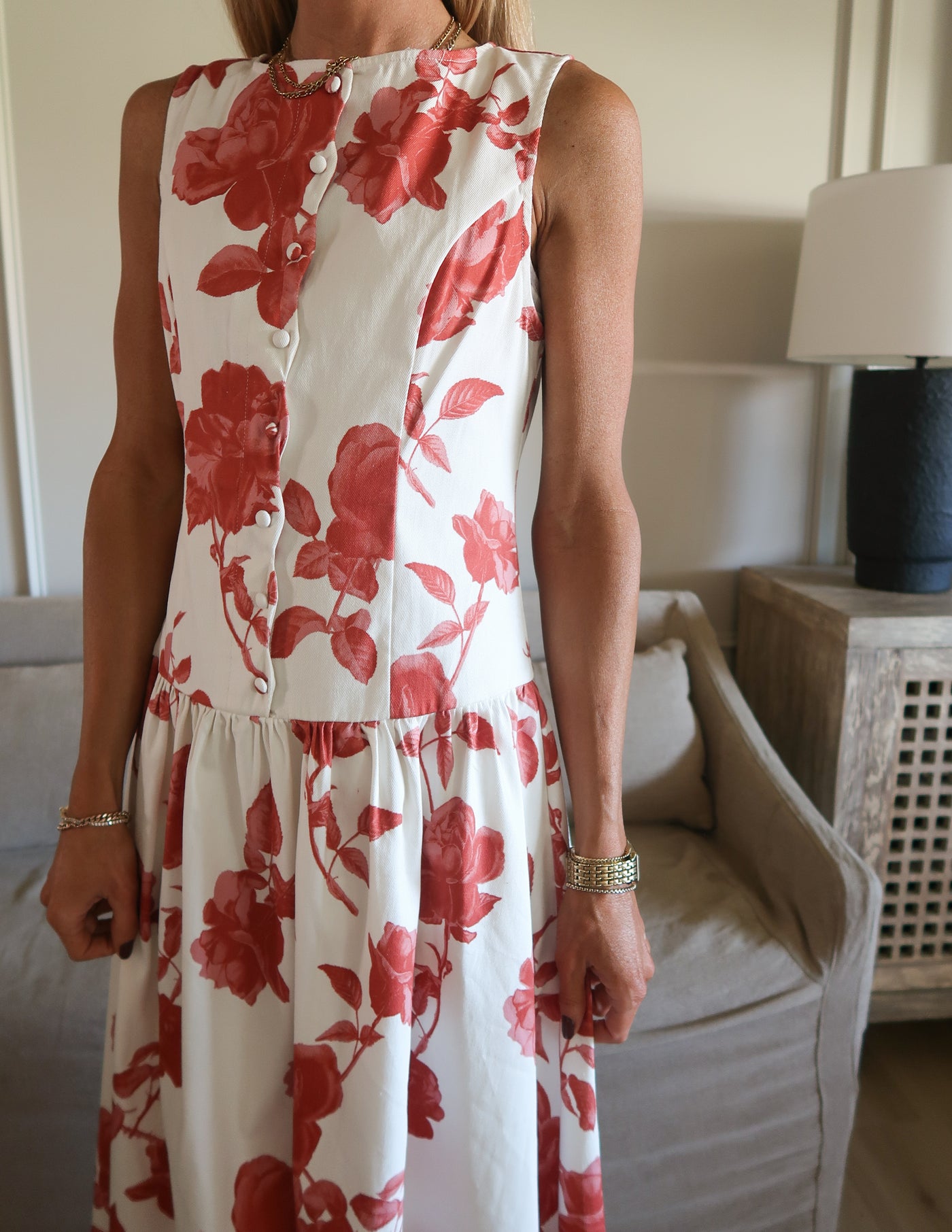 Rustic Romance Floral Dress