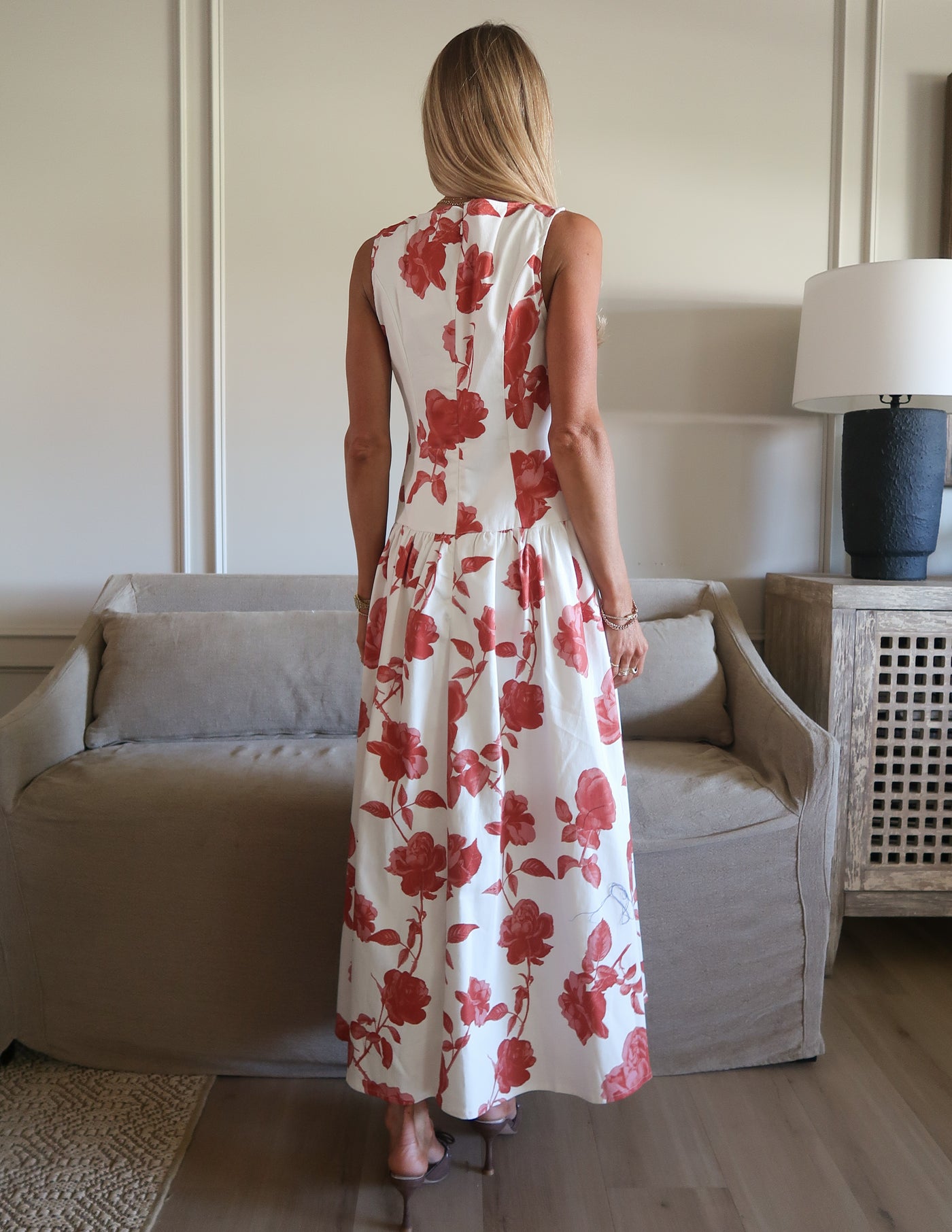 Rustic Romance Floral Dress