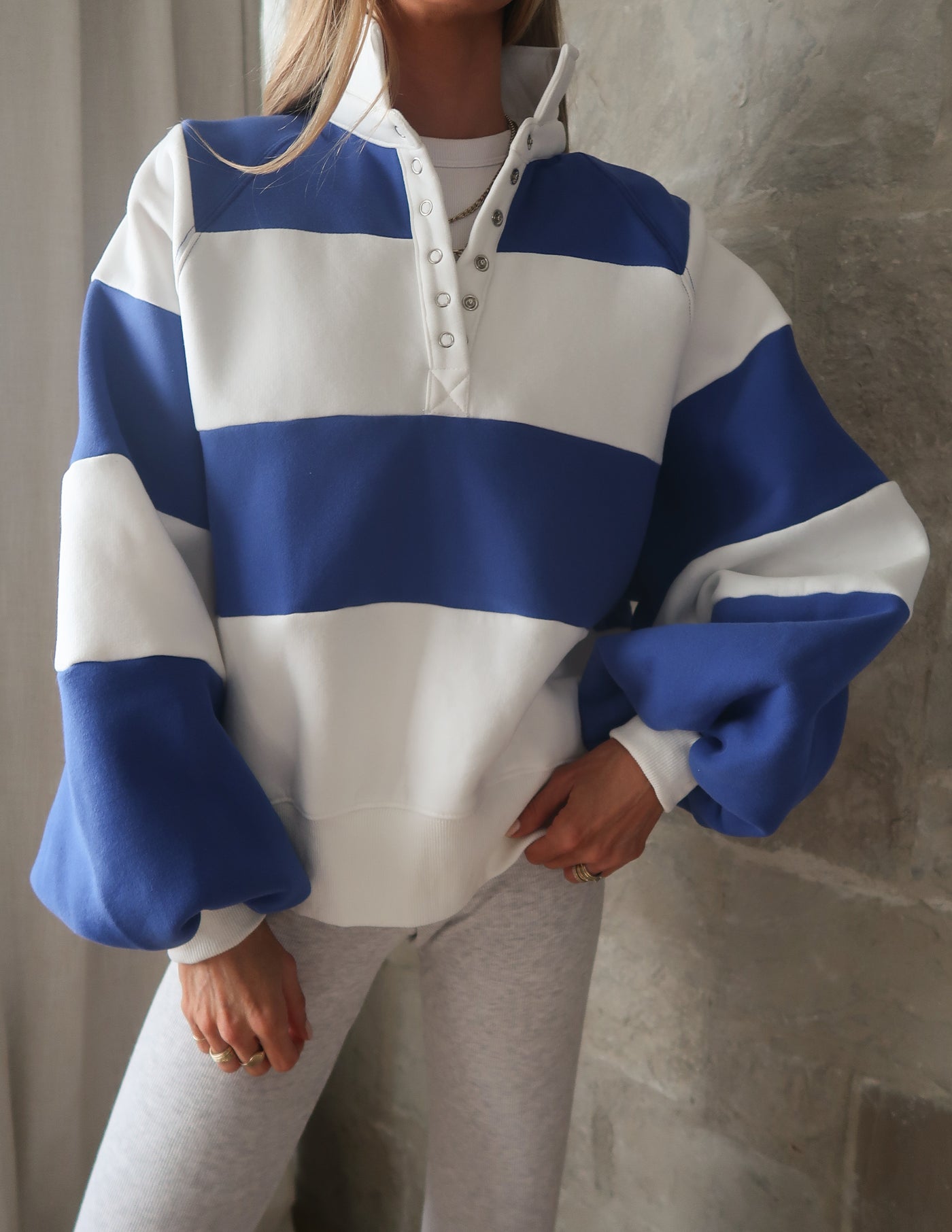 Everly Striped Pullover