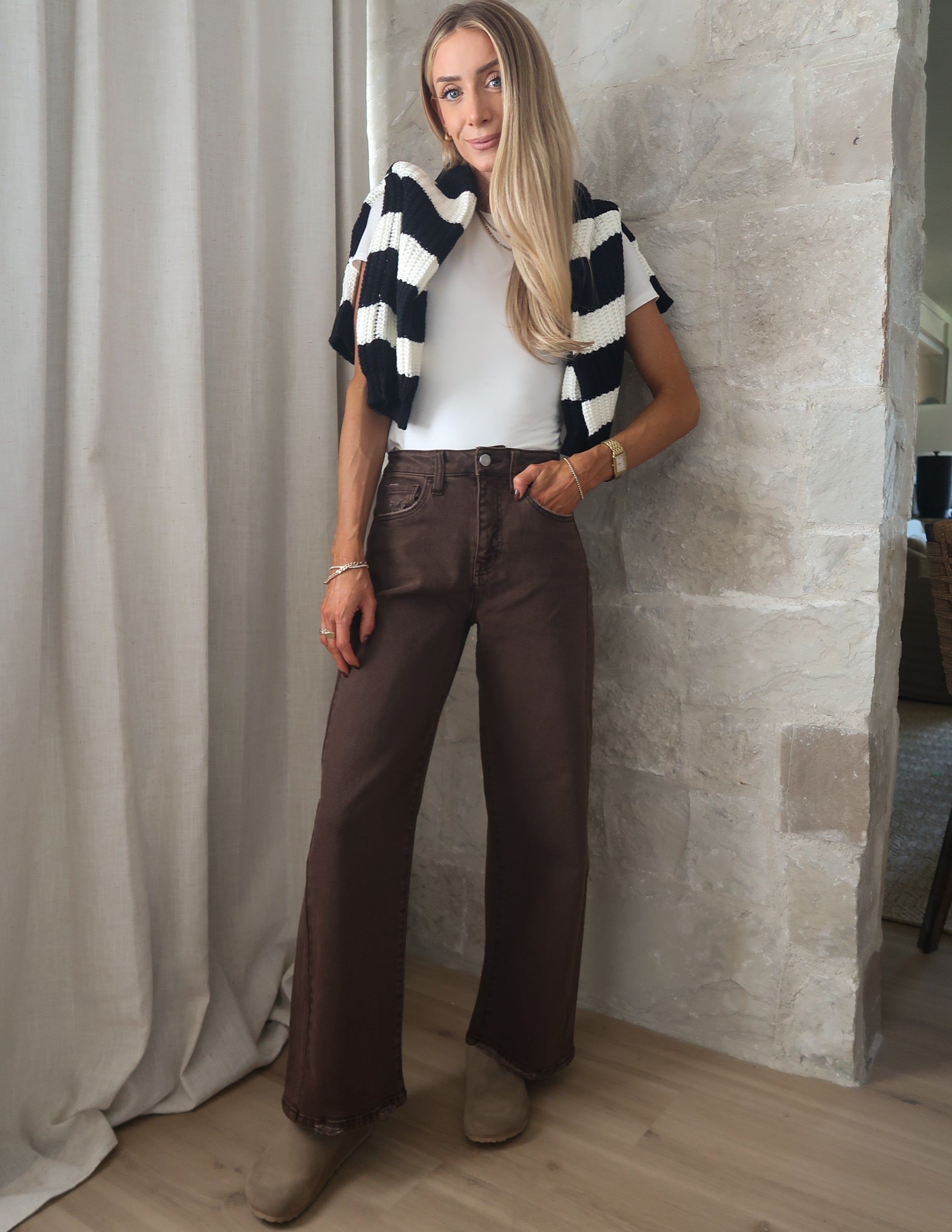 Marla Striped Cardigan