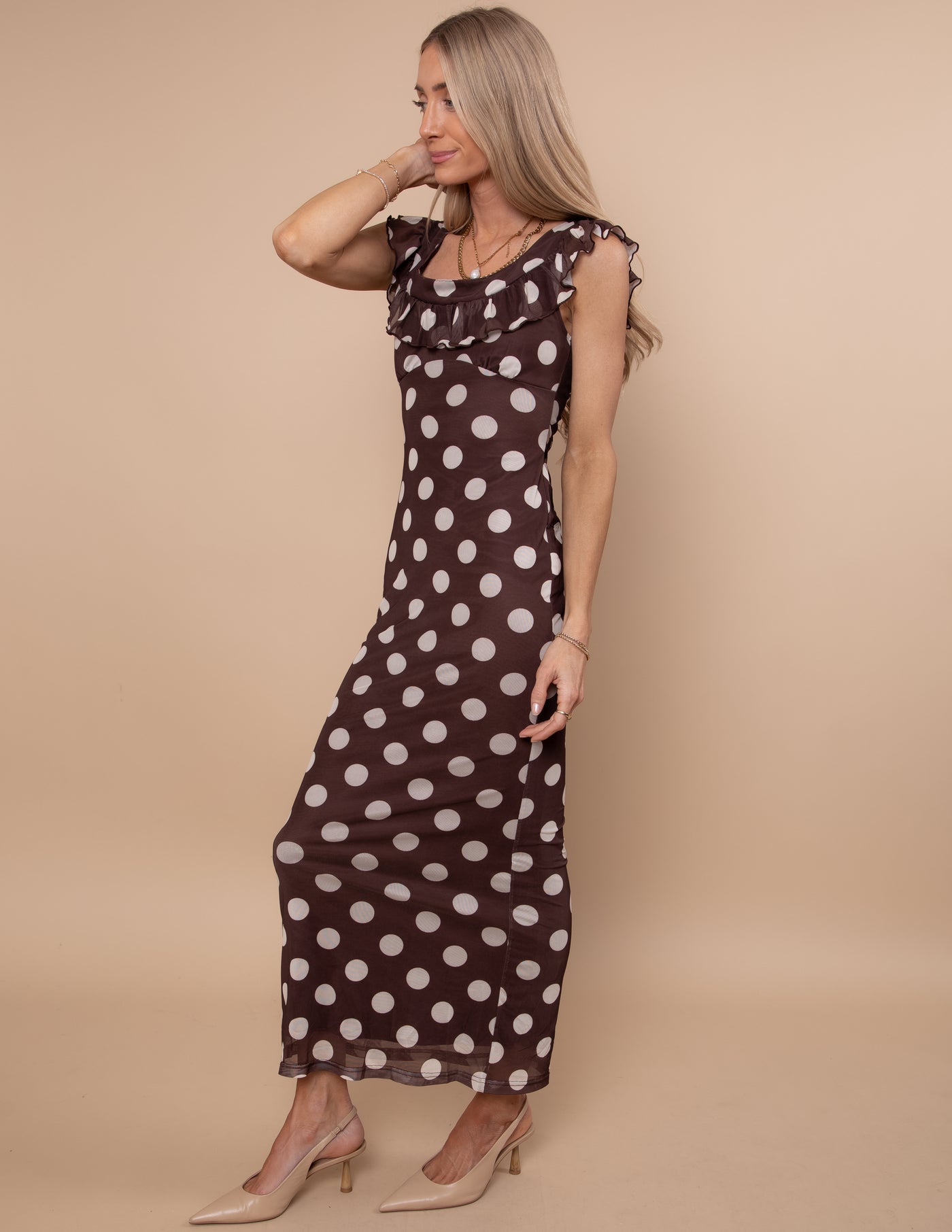 Dot Midi Dress