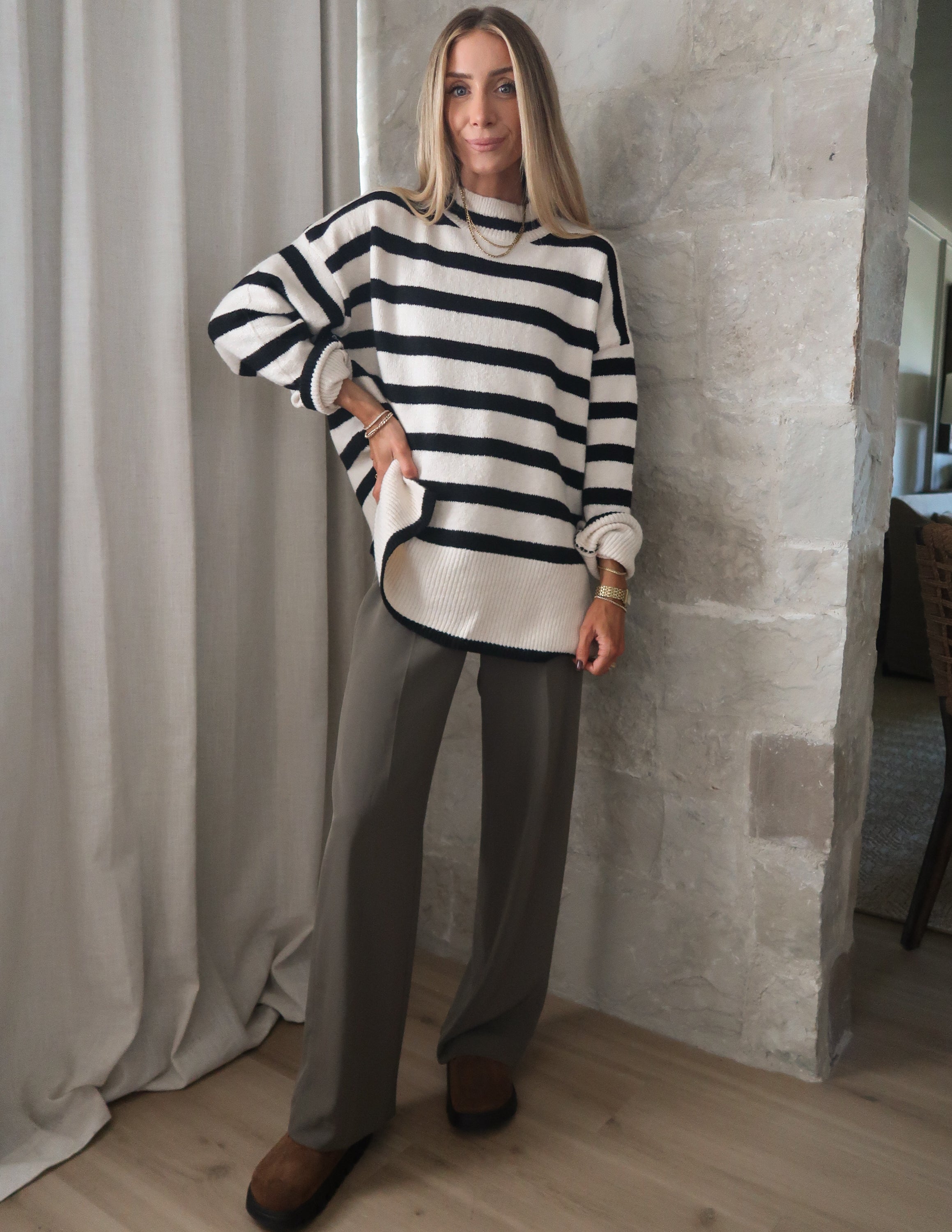 Soft Striped Sweater