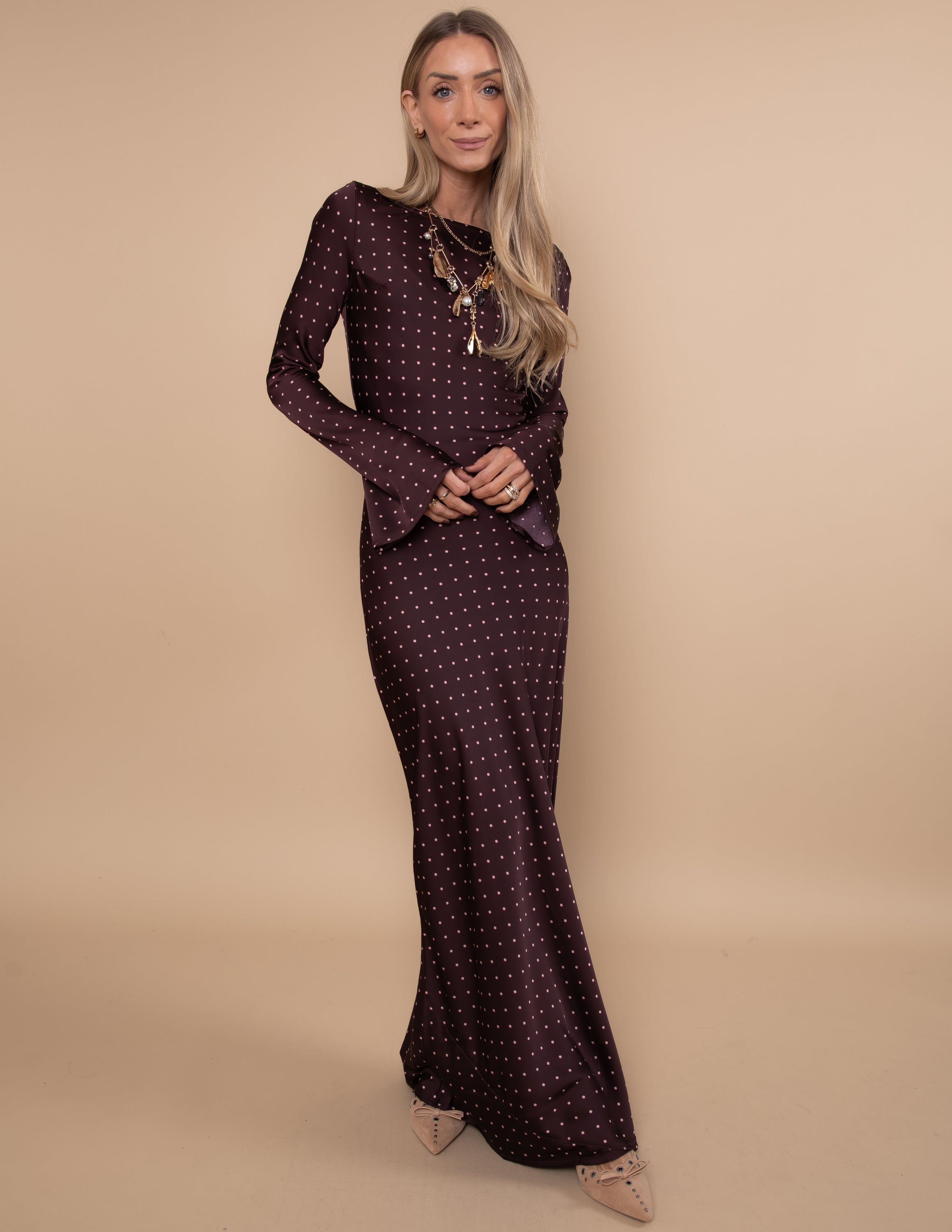 Clara Polka Dot Dress