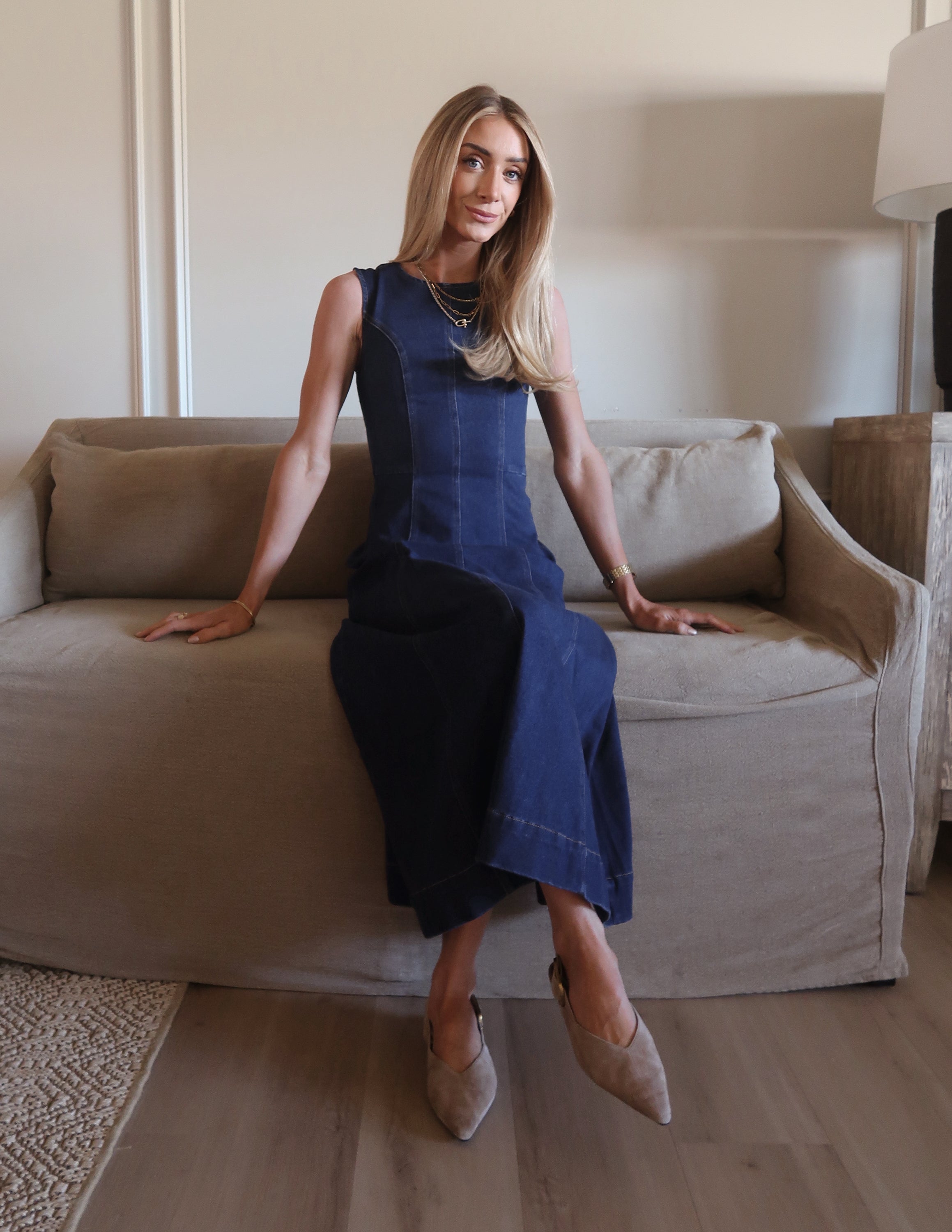 District Denim Dress