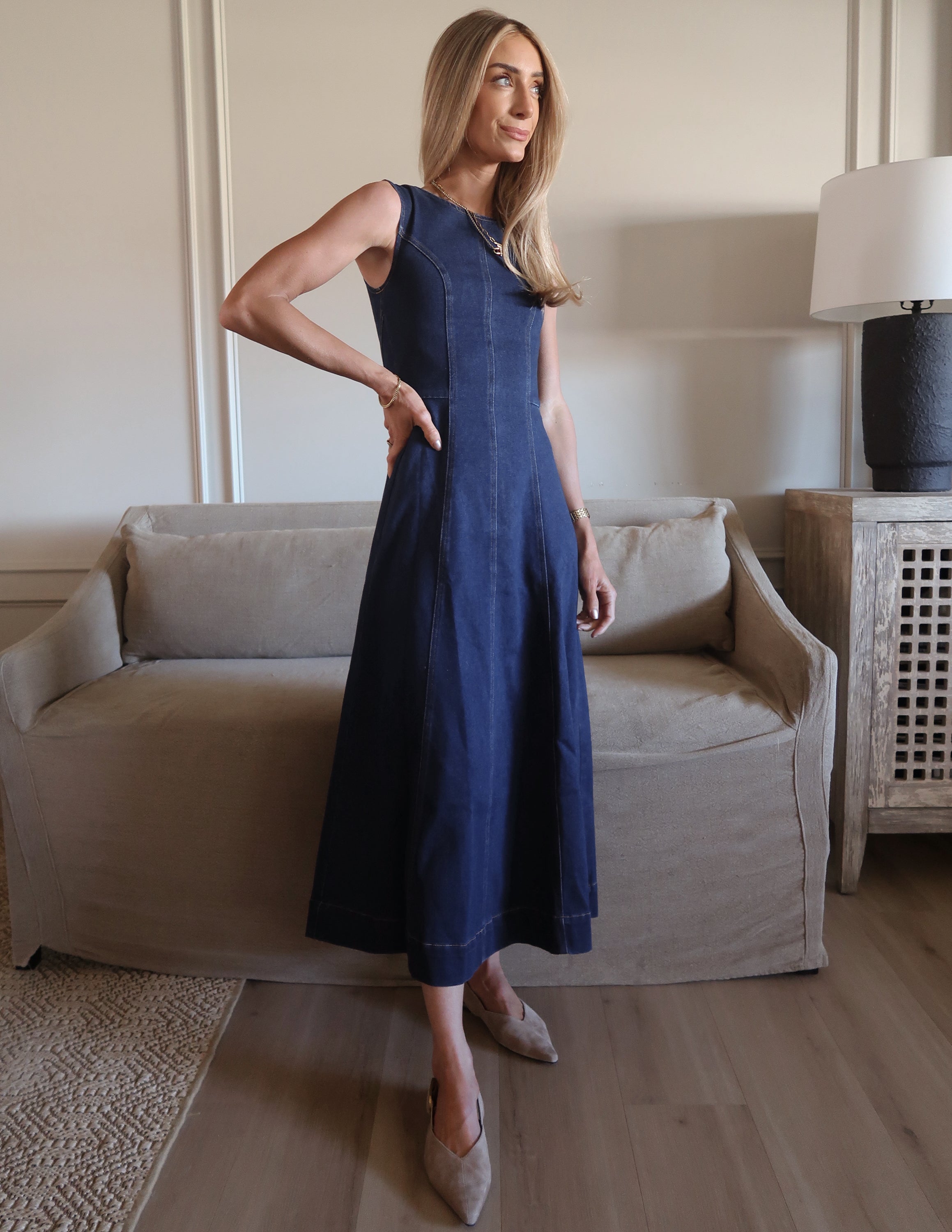 District Denim Dress