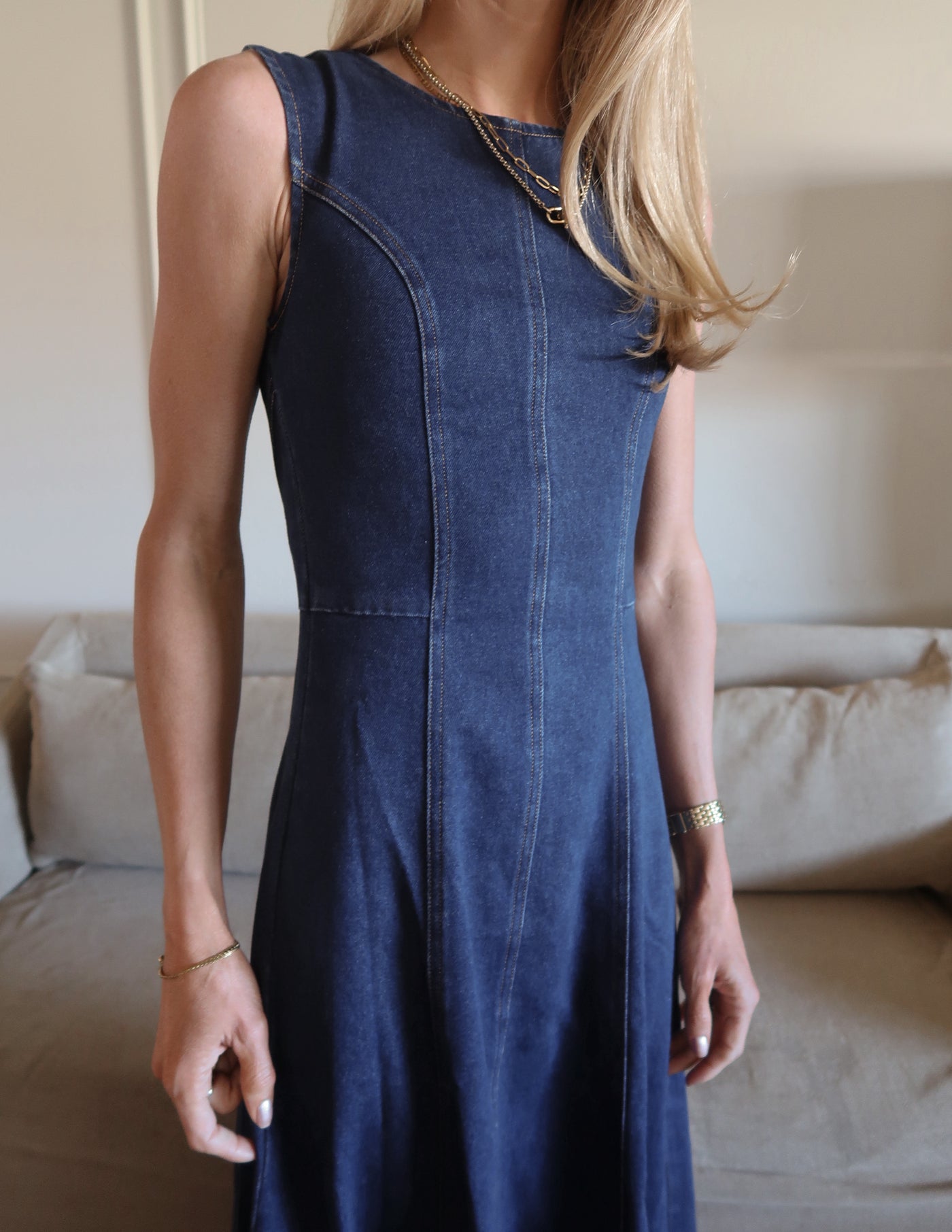 District Denim Dress