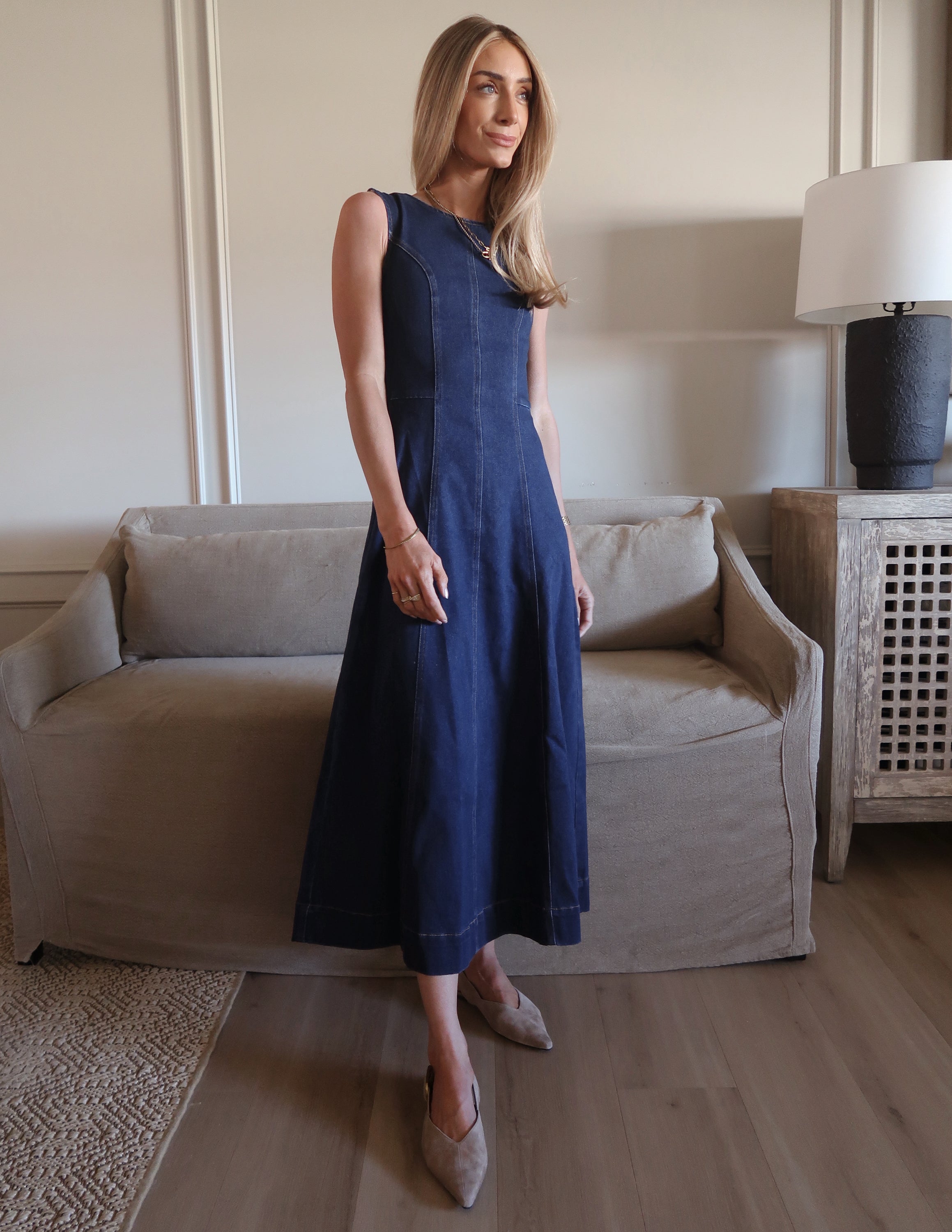 District Denim Dress