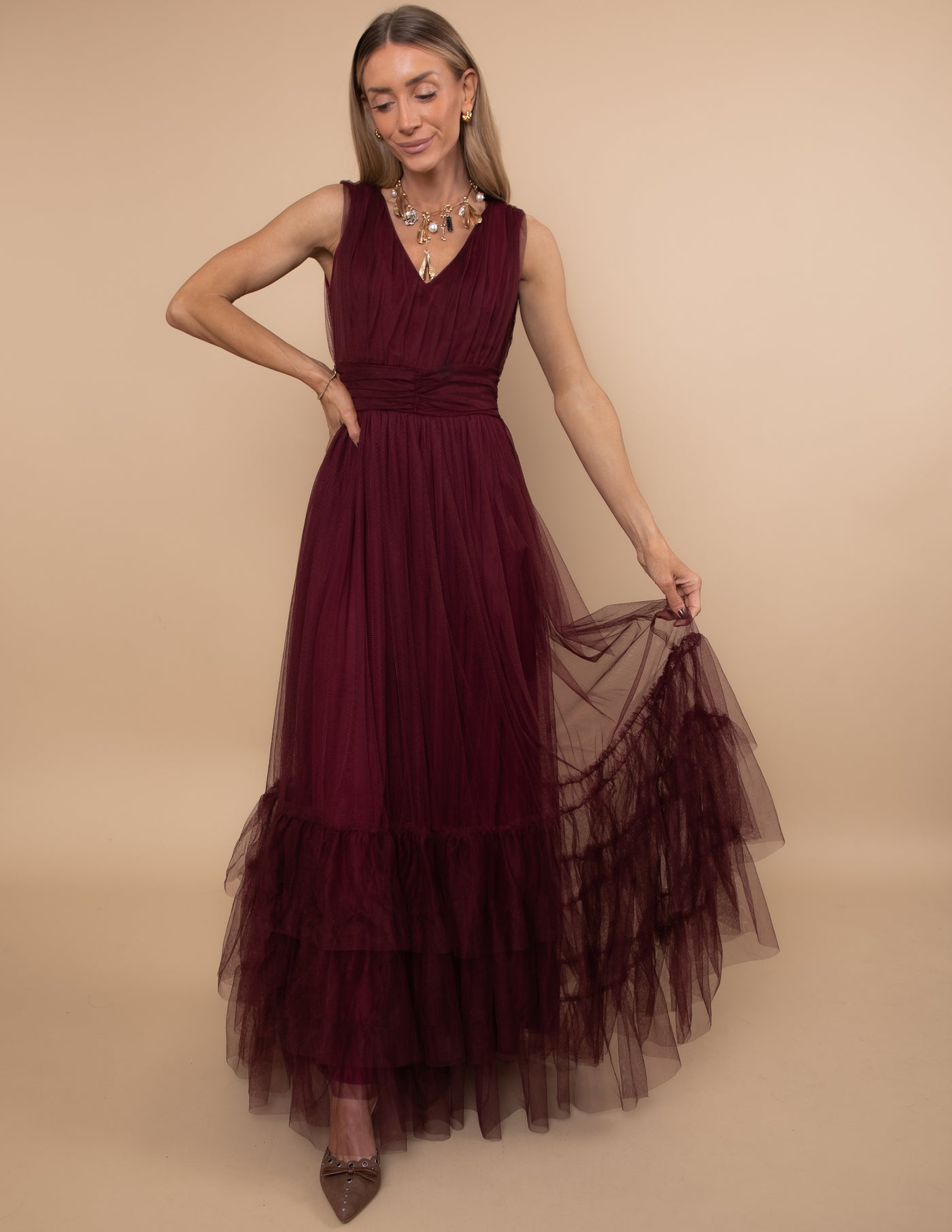 Château Romance Maxi Dress