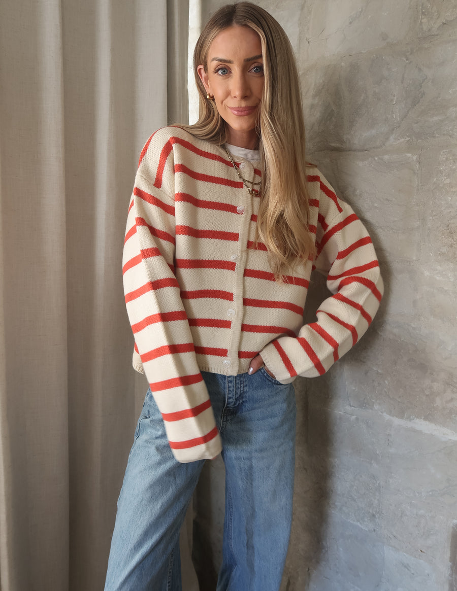 Jemina Striped Cardigan