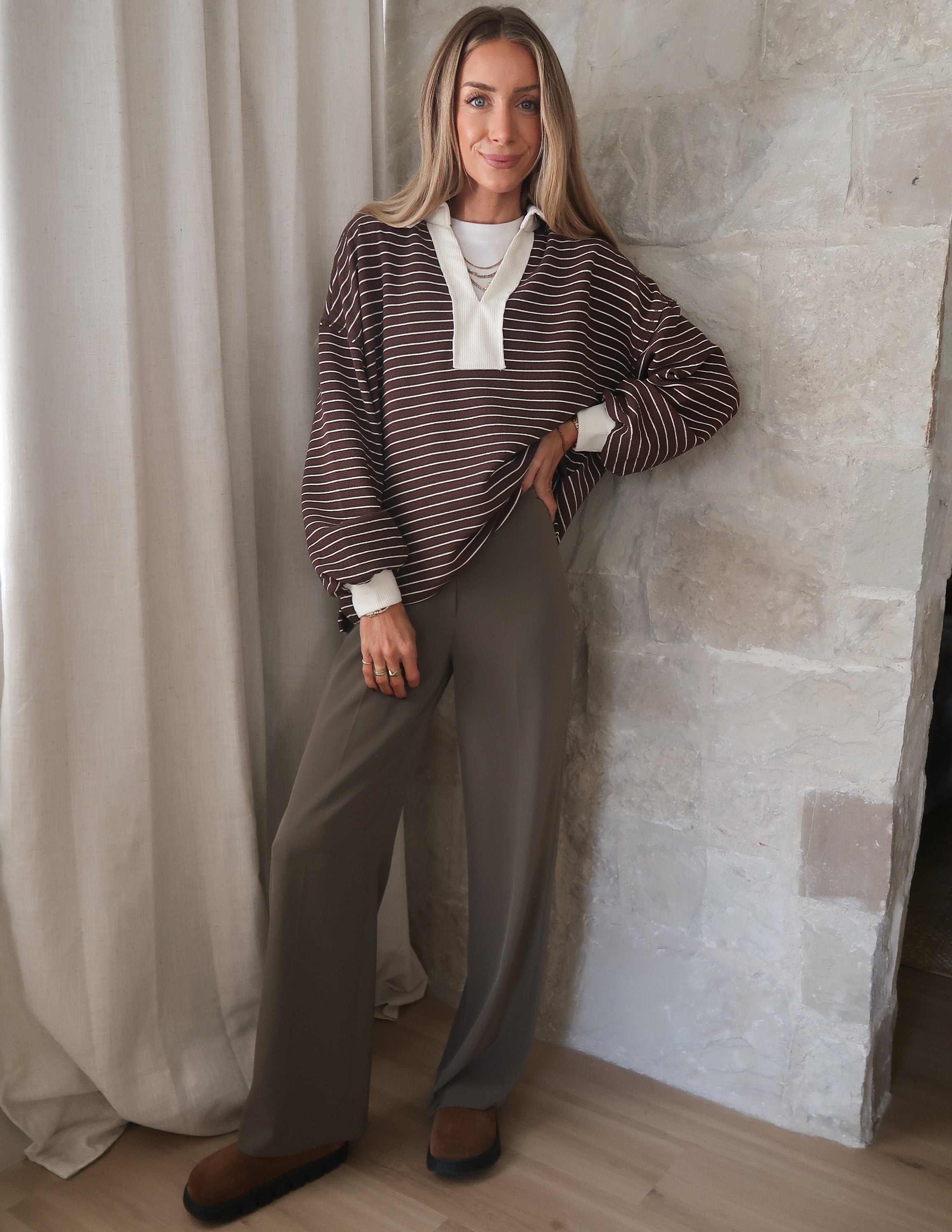 Valeria Striped Top