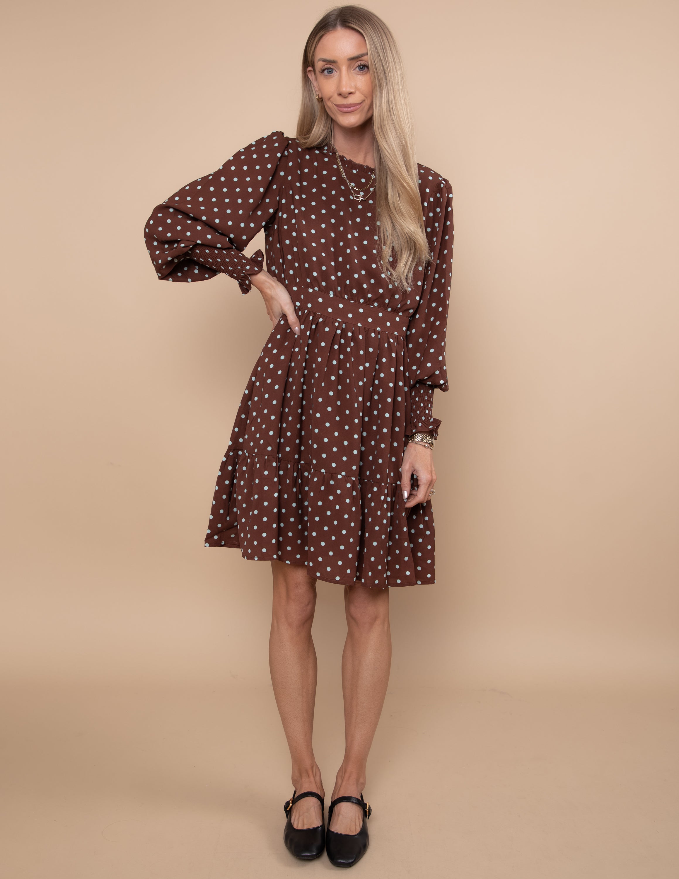 Martina Polka Dot Dress