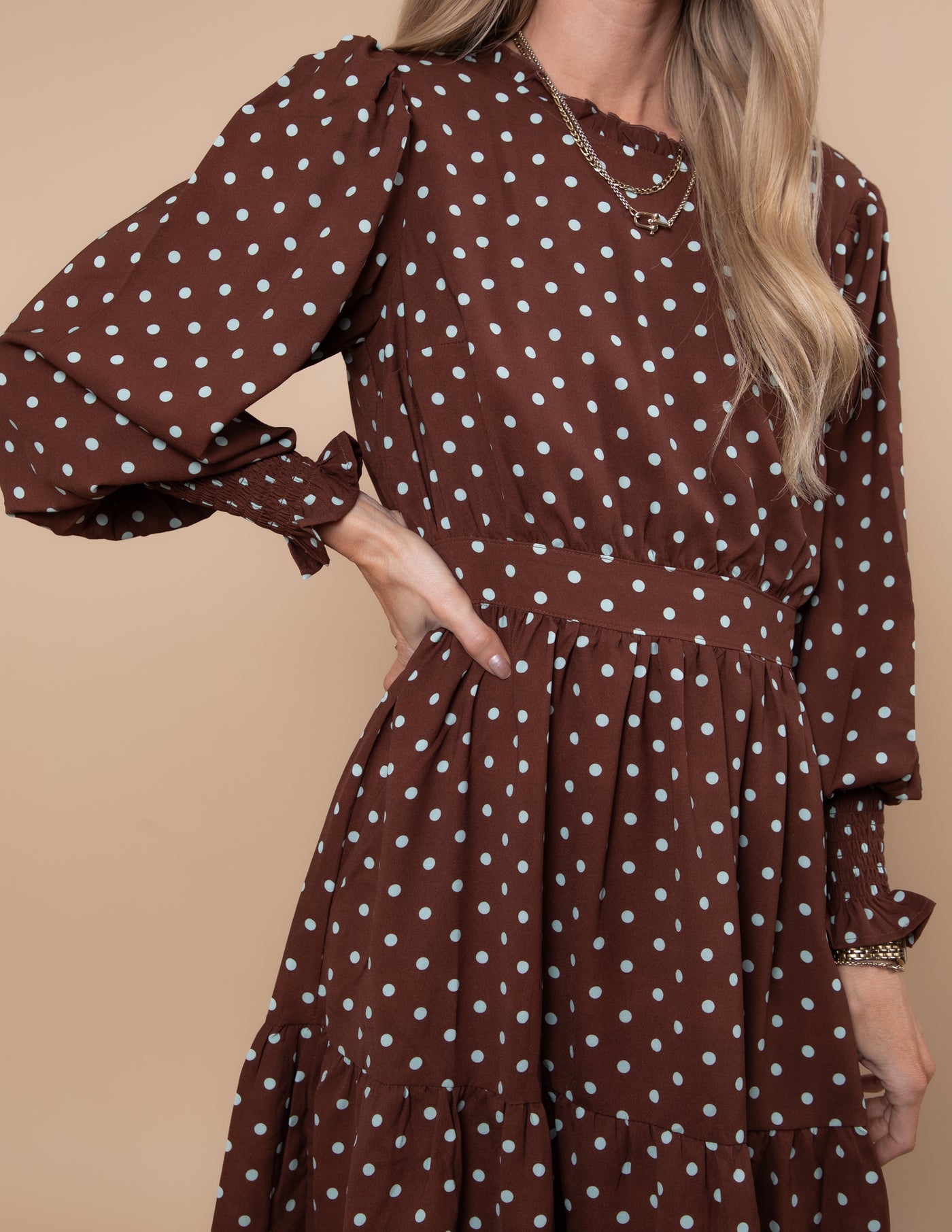 Martina Polka Dot Dress