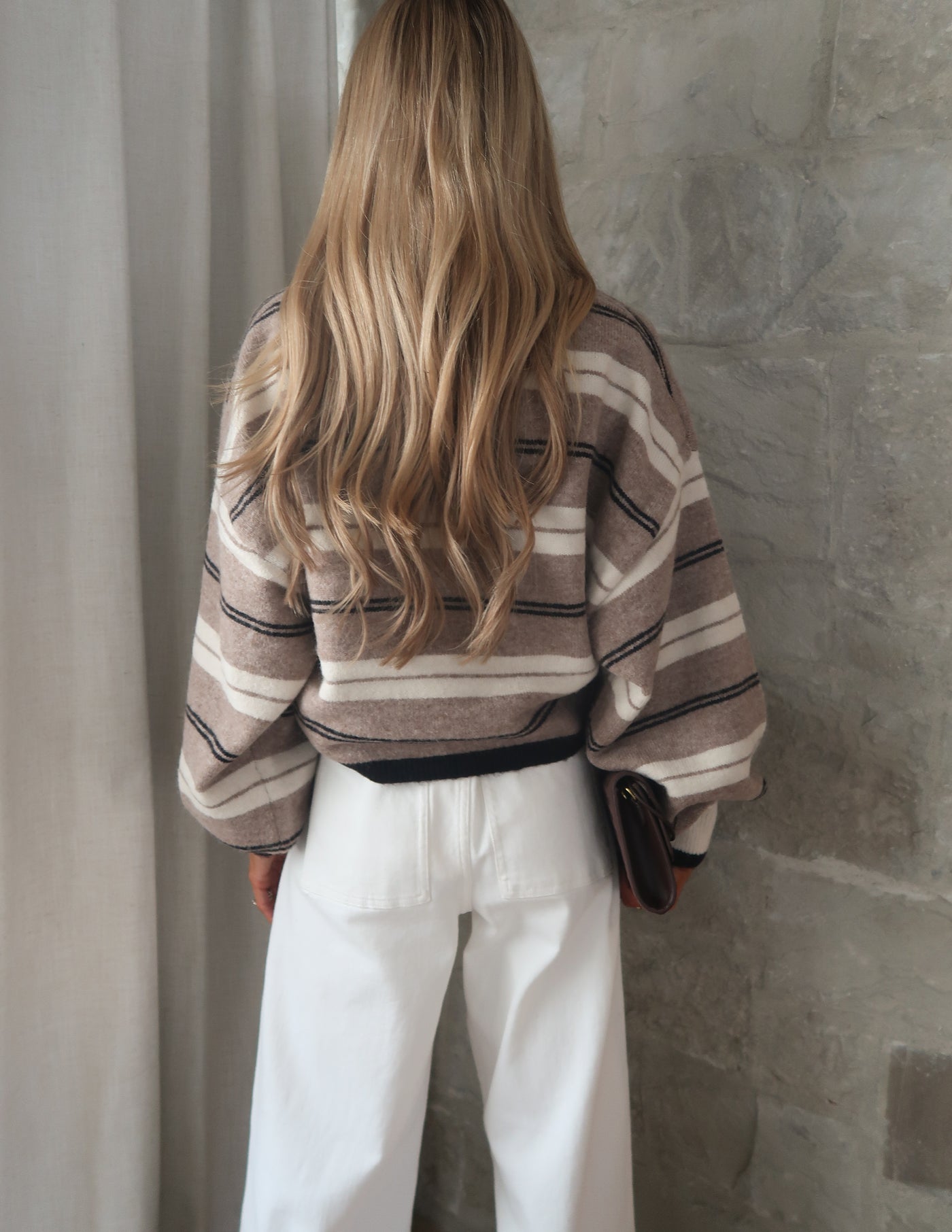 Cityscape Striped Sweater