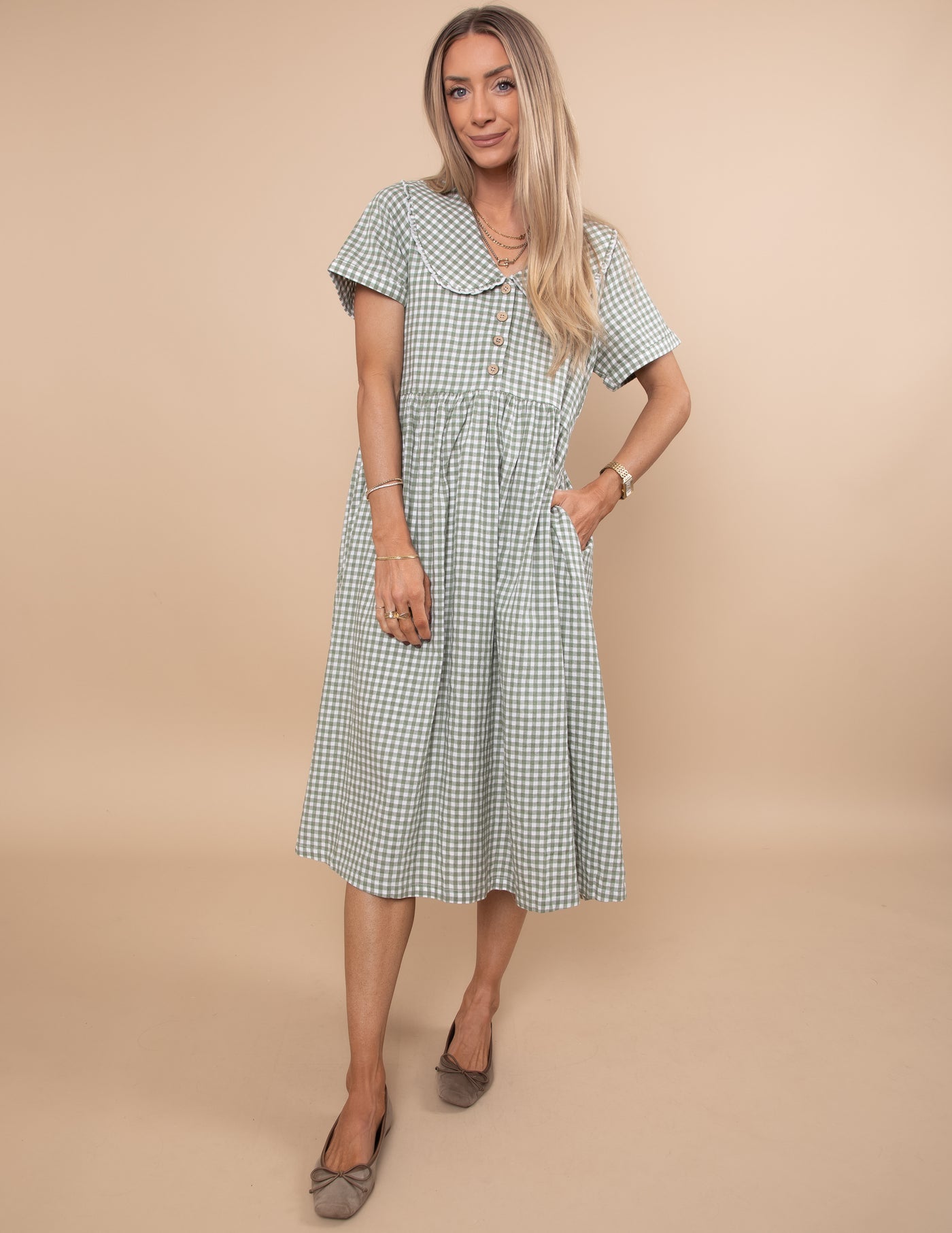 Meadow Gingham Dress