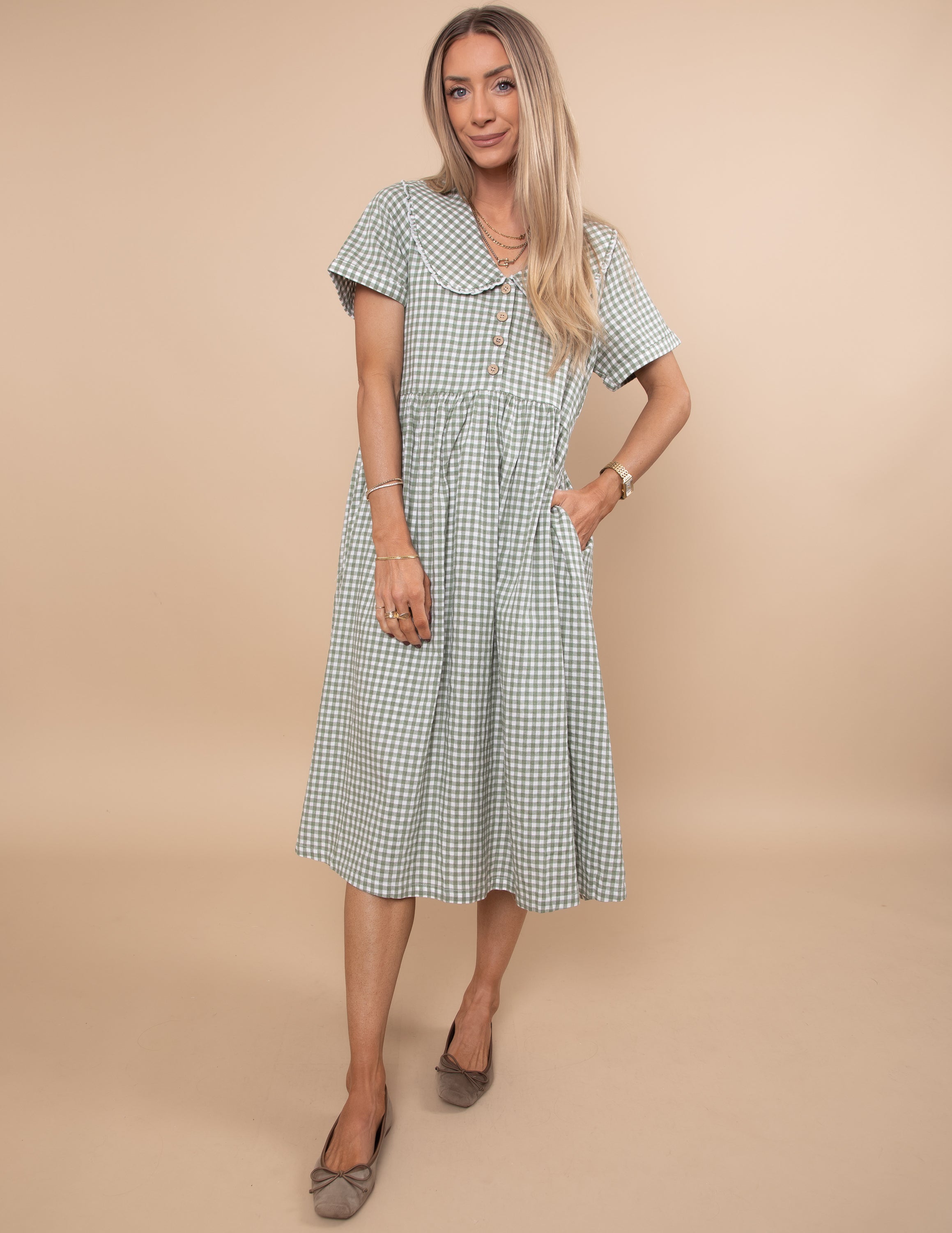 Meadow Gingham Dress