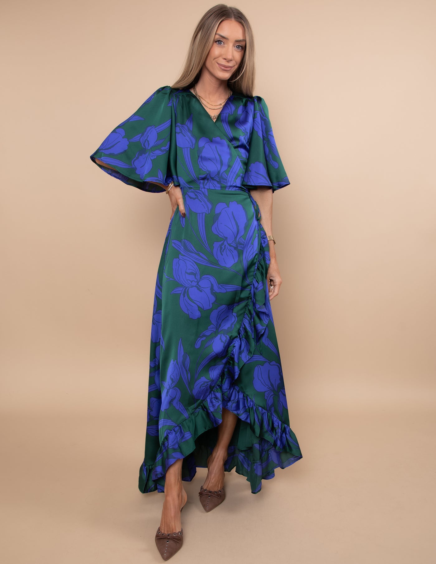 Della Wrap Dress