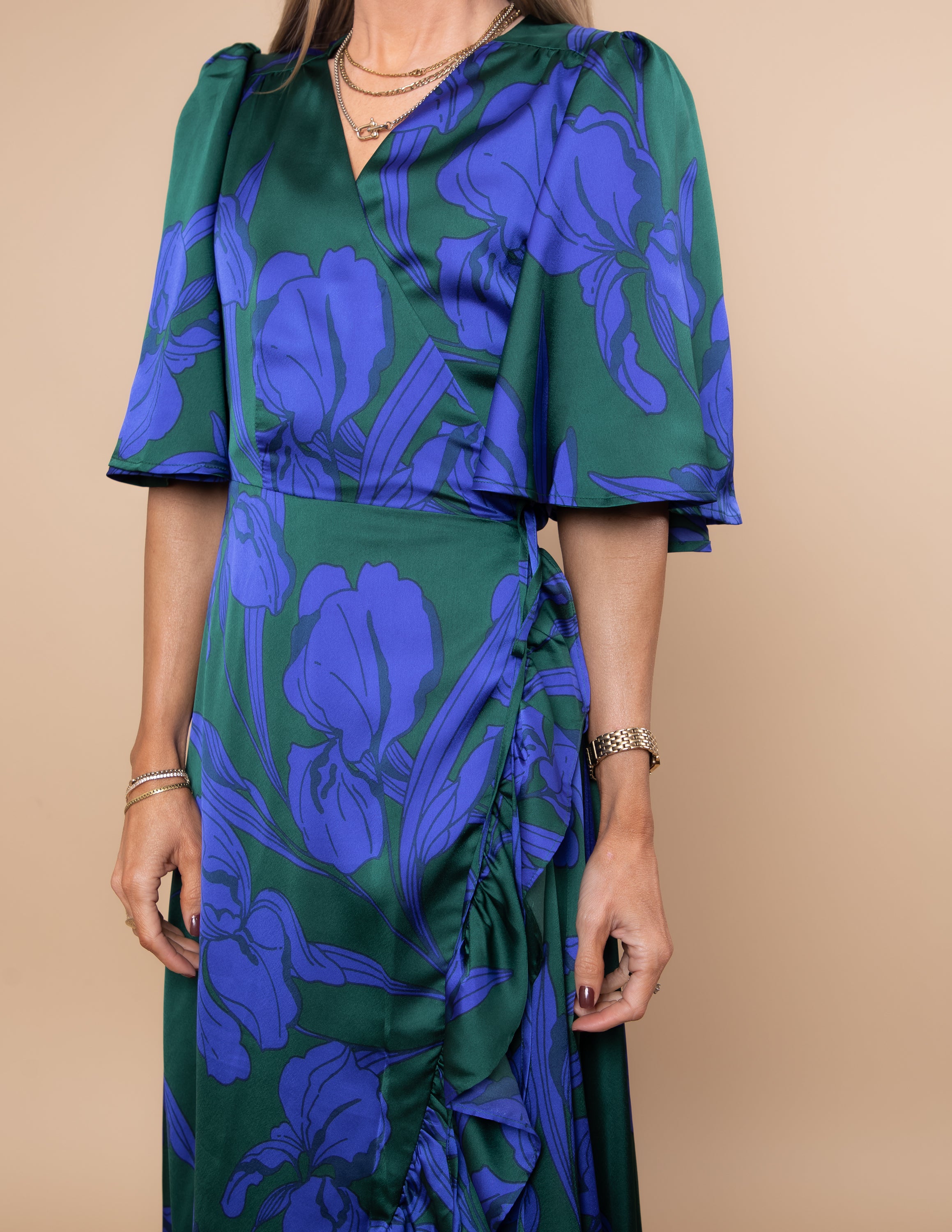 Della Wrap Dress