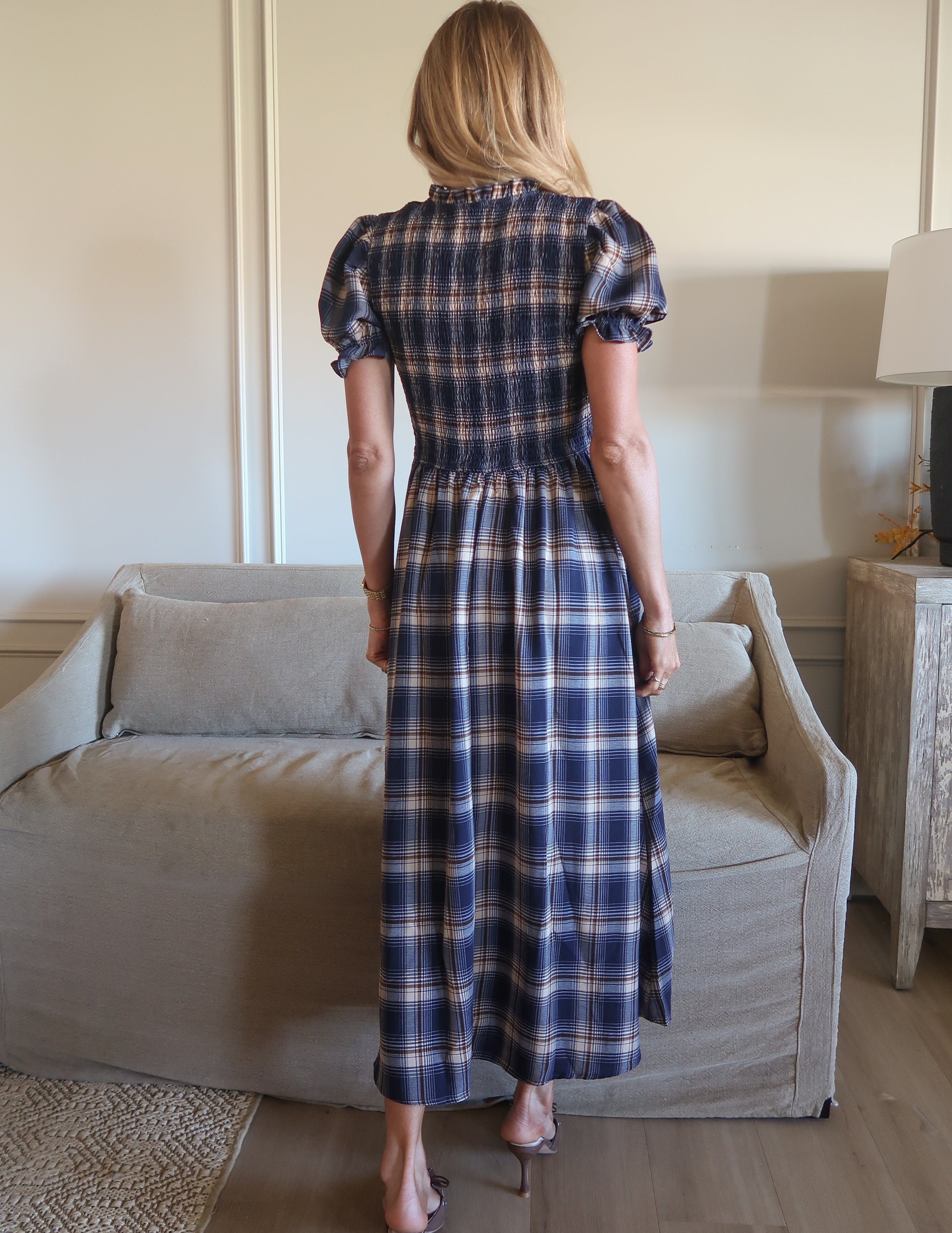Sweet Magnolia Plaid Dress