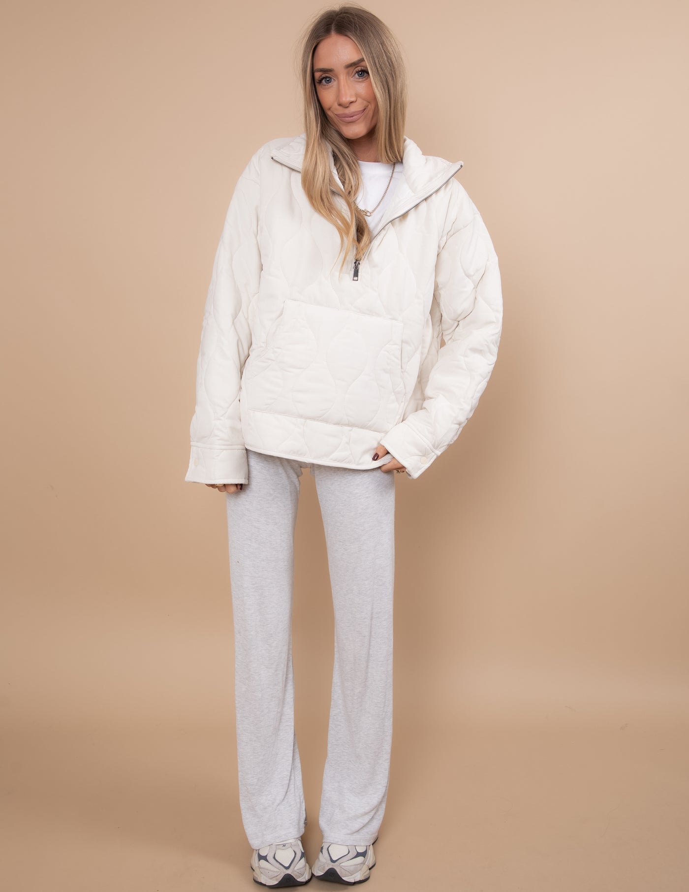 Milo Quilted Pullover