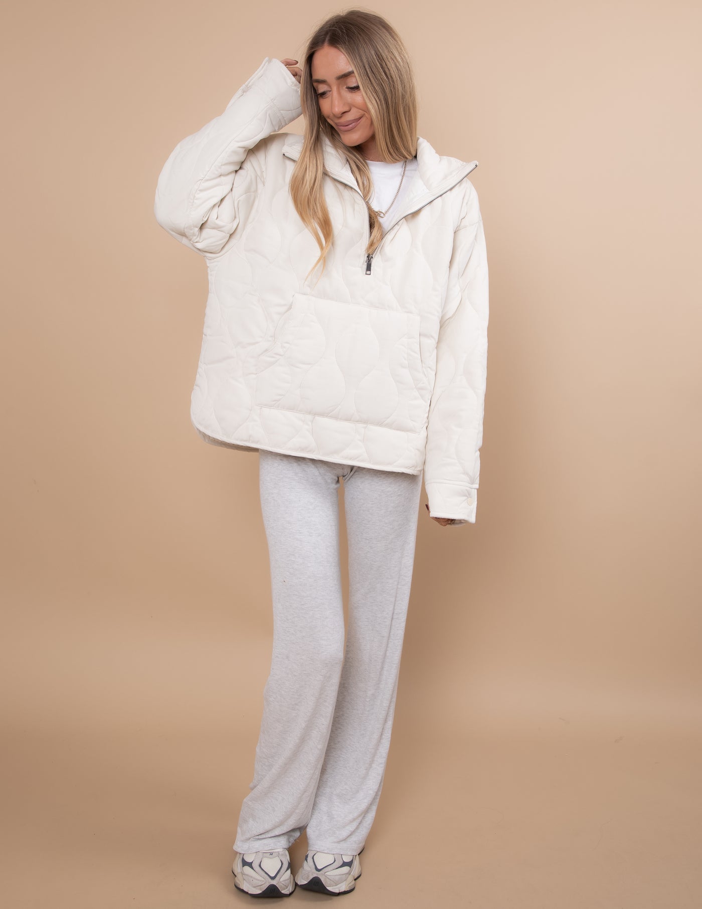 Milo Quilted Pullover