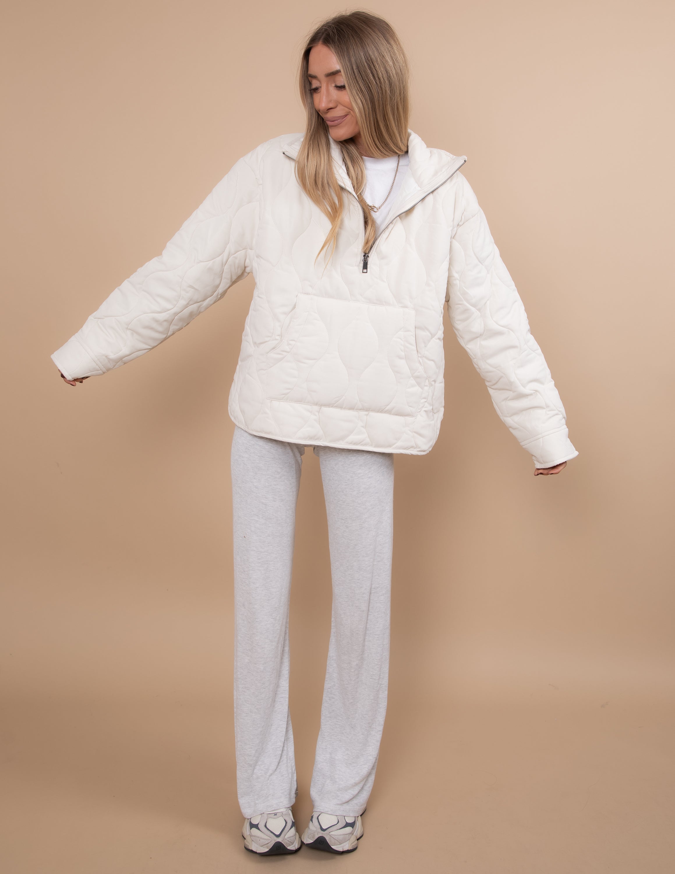 Milo Quilted Pullover