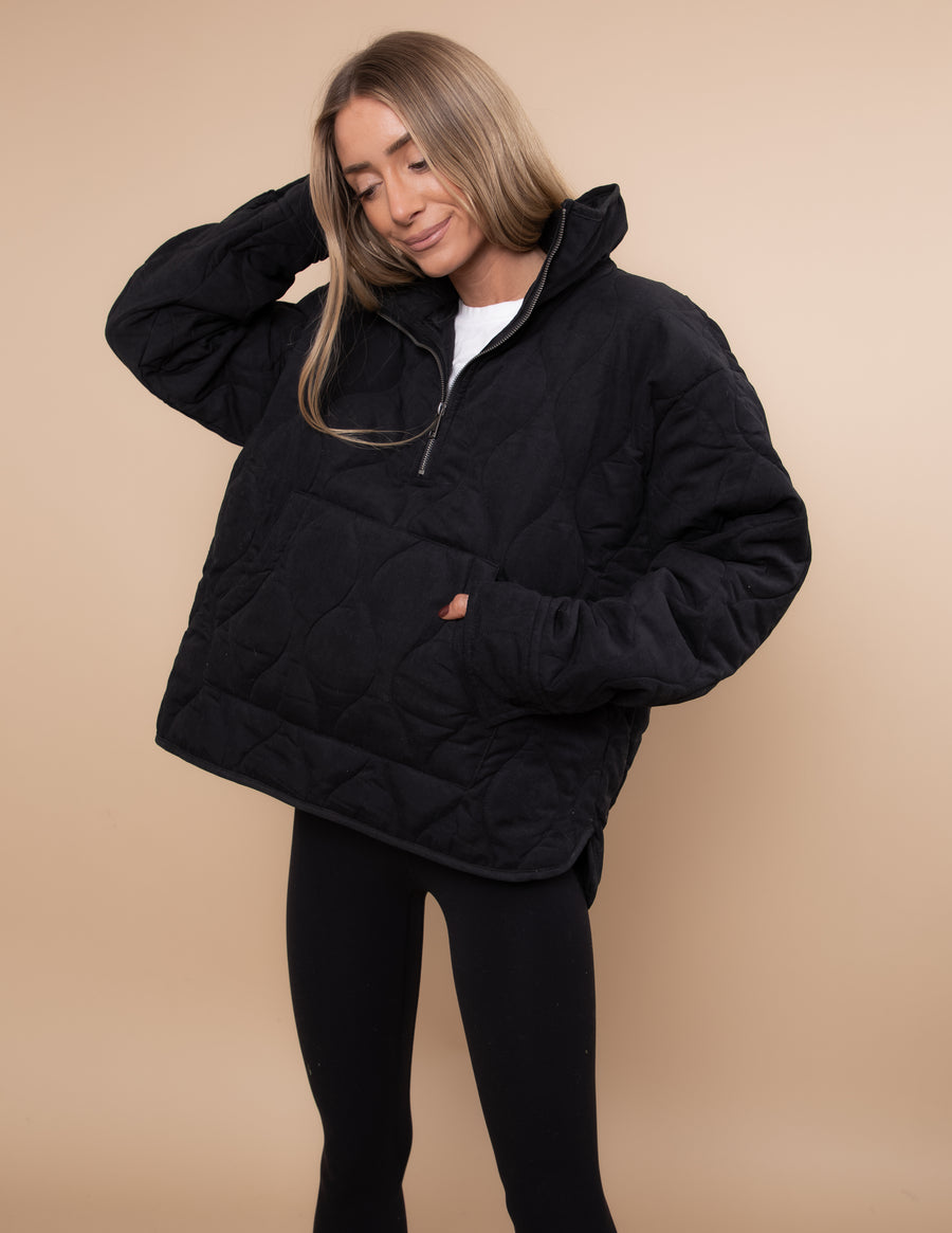 Milo Quilted Pullover