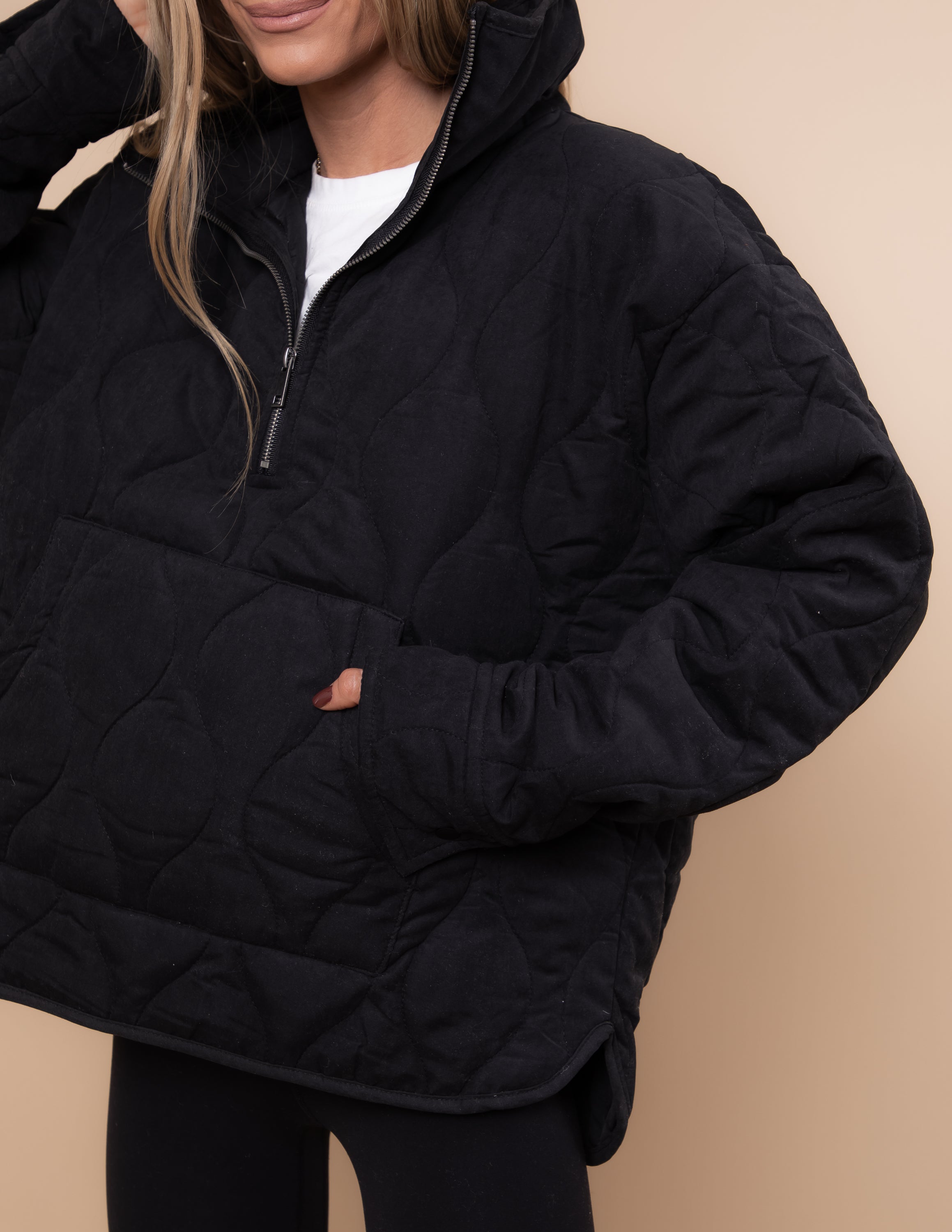 Milo Quilted Pullover