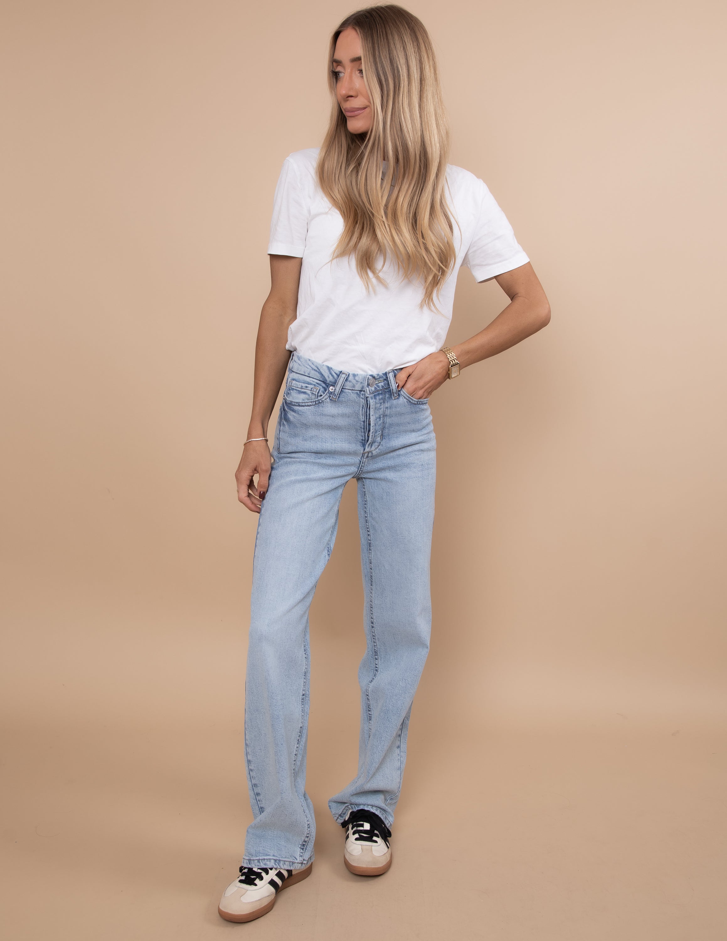 Hallie Straight Denim