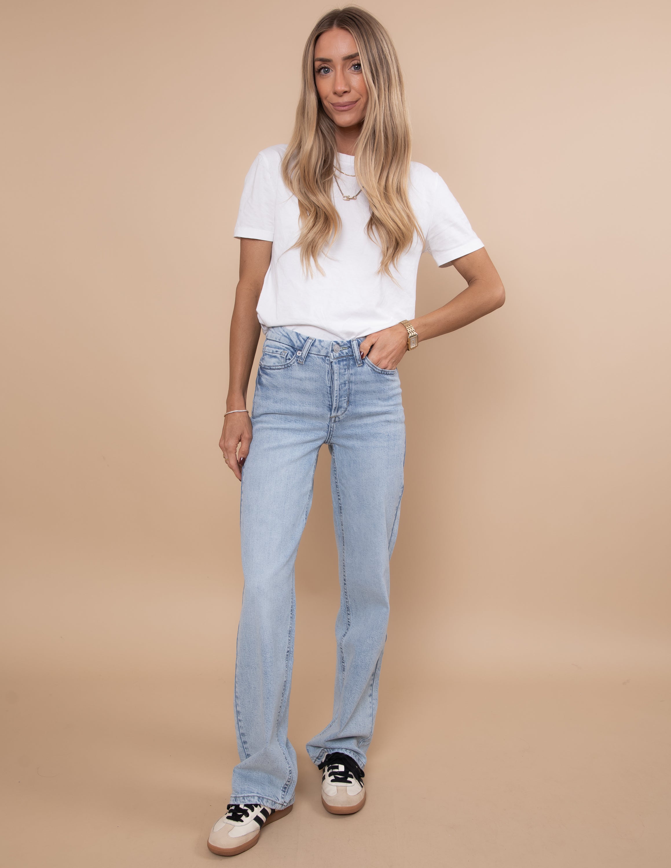 Hallie Straight Denim