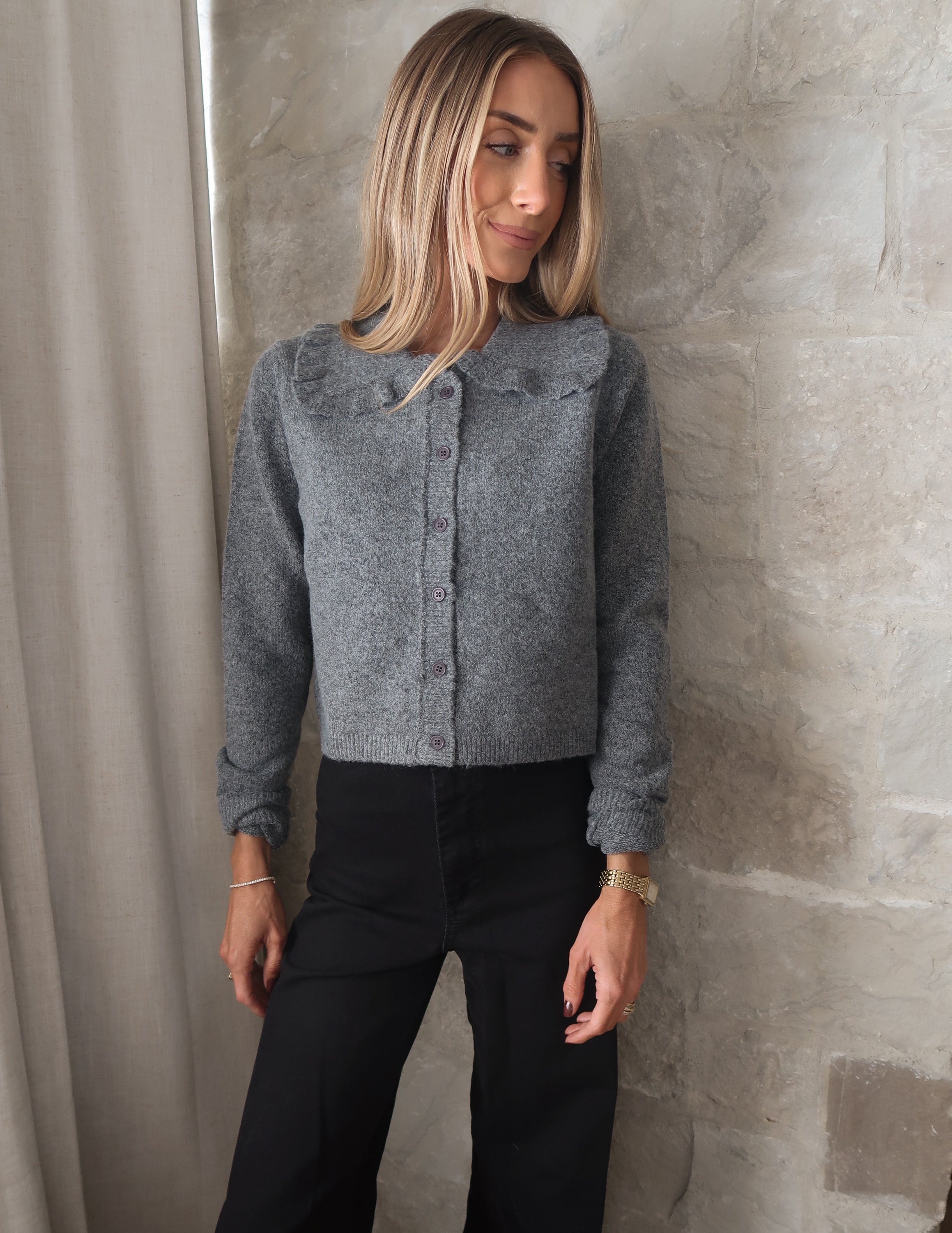 Cloud Collar Cardigan