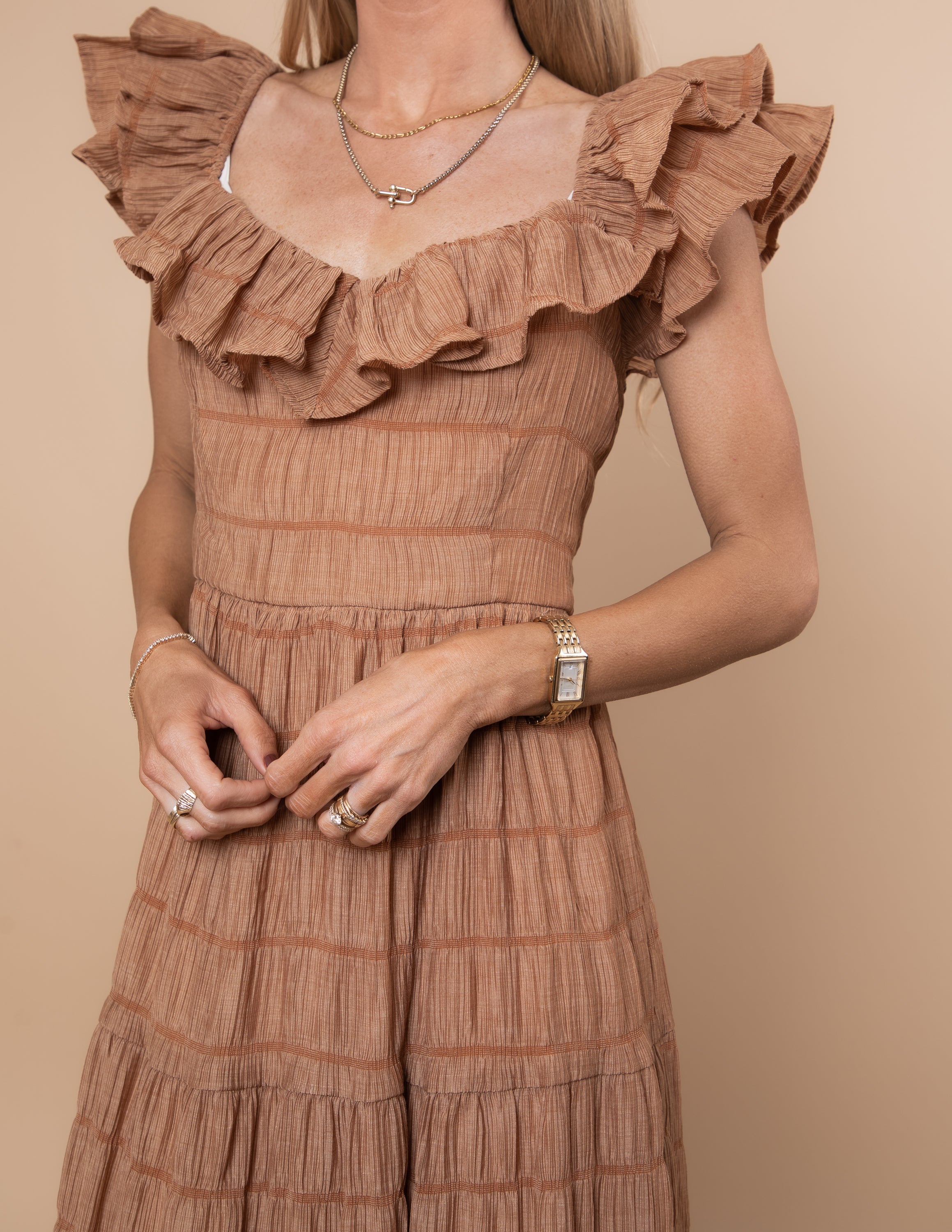 Nerina Textured Dress