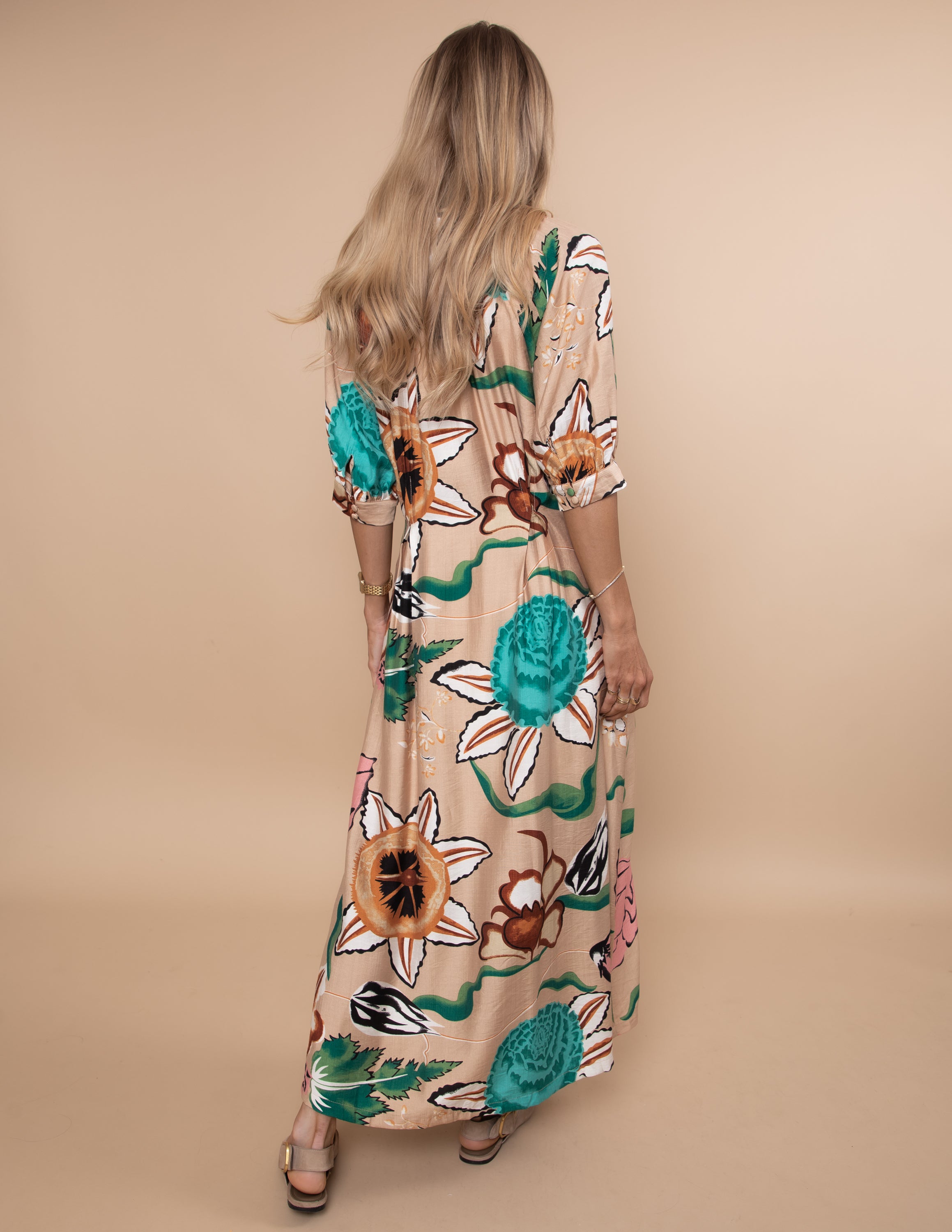 Desert Garden Midi Dress