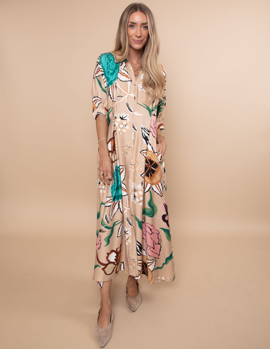 Desert Garden Midi Dress
