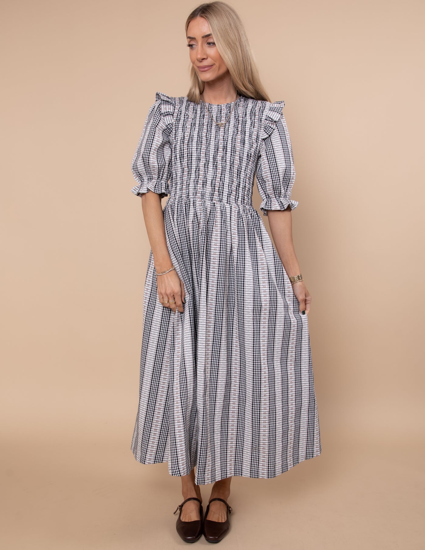 Rachel Gingham Dress