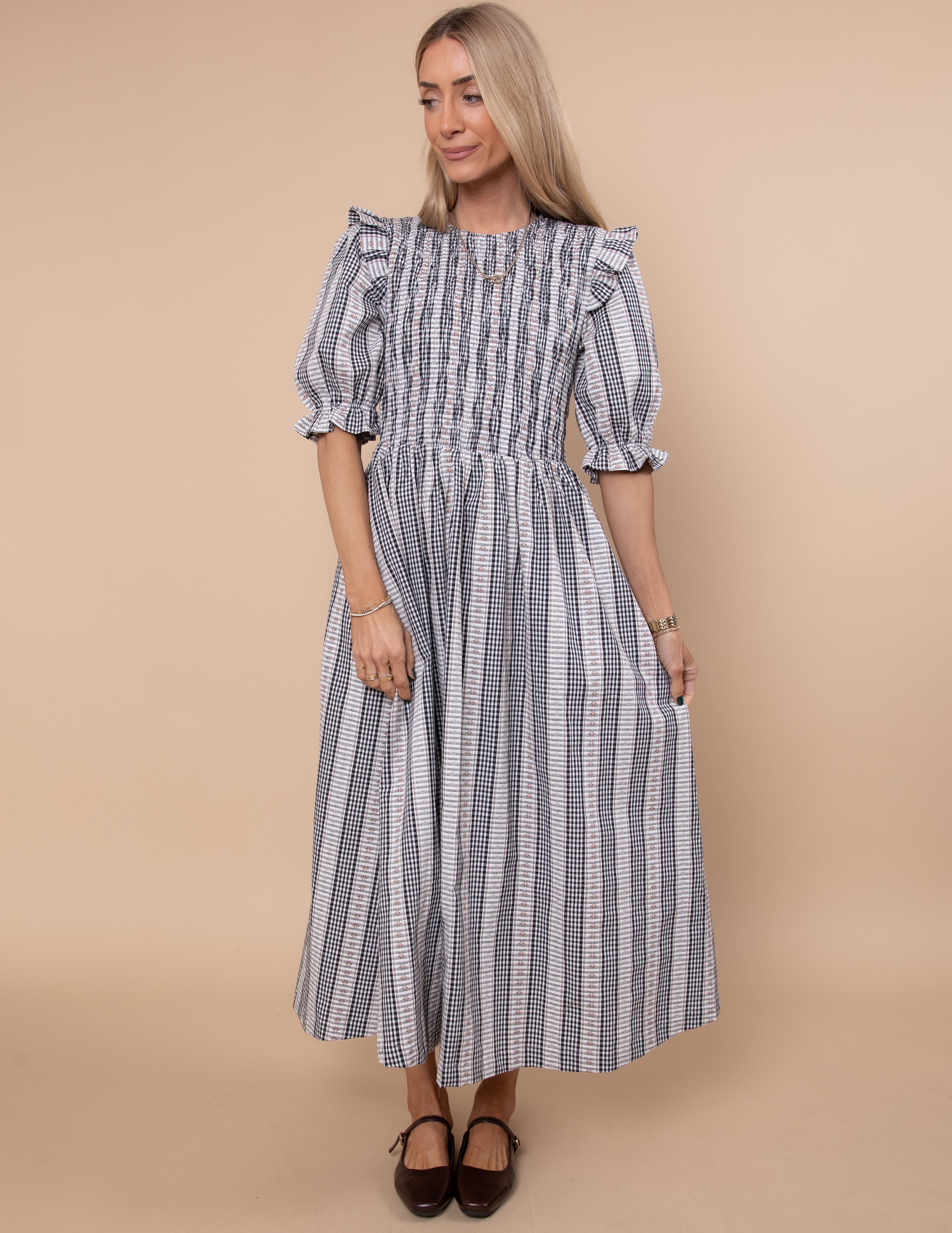 Rachel Gingham Dress