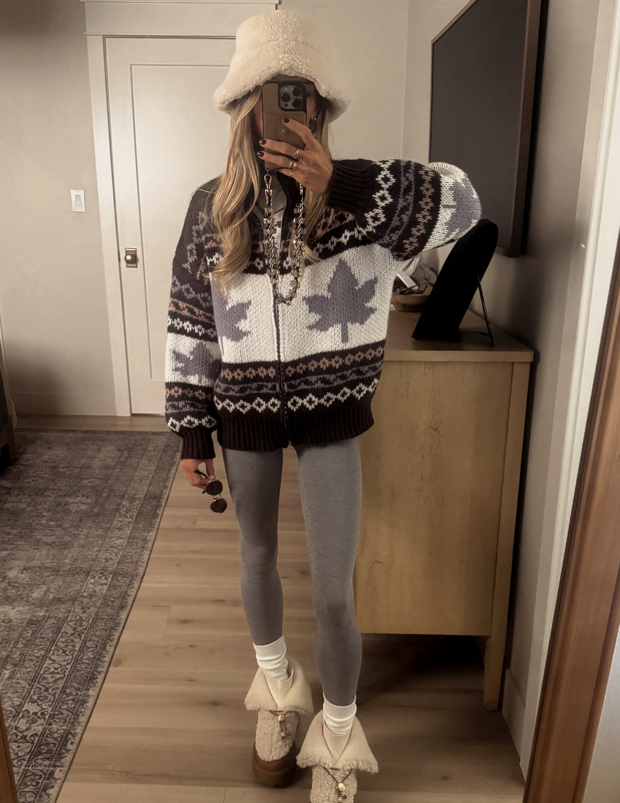Maple Trail Sweater Jacket